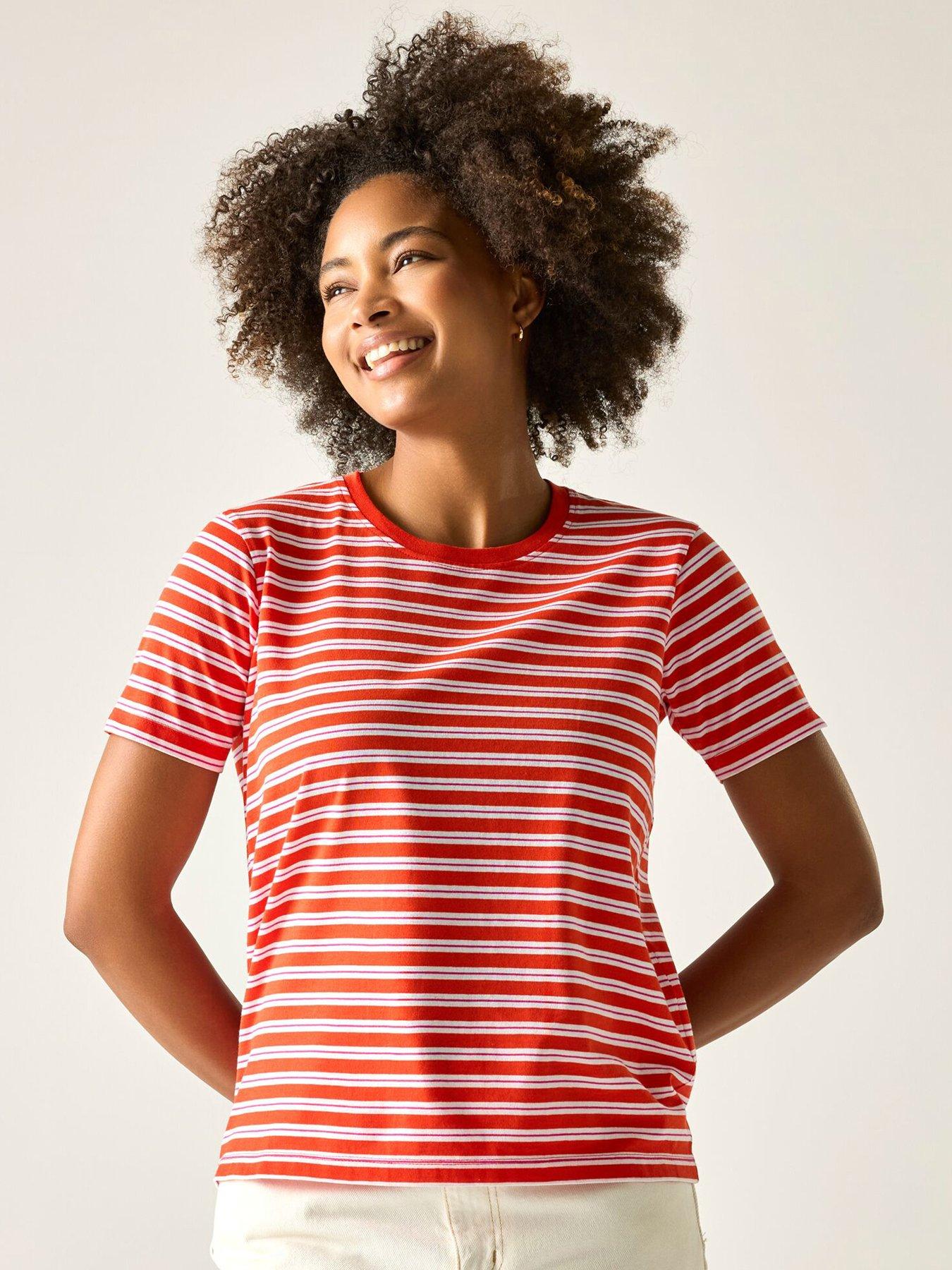Image 1 of 7 of Regatta Womens Bayletta T-Shirt - Orange