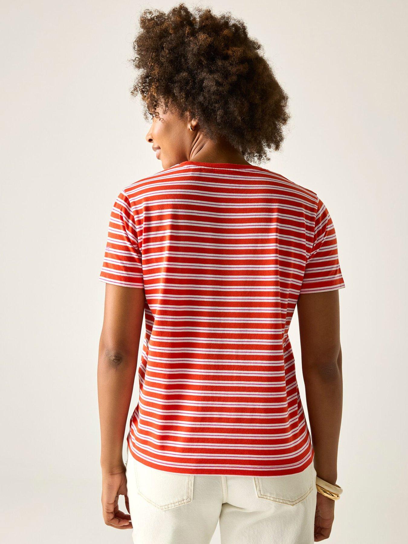 Image 2 of 7 of Regatta Womens Bayletta T-Shirt - Orange