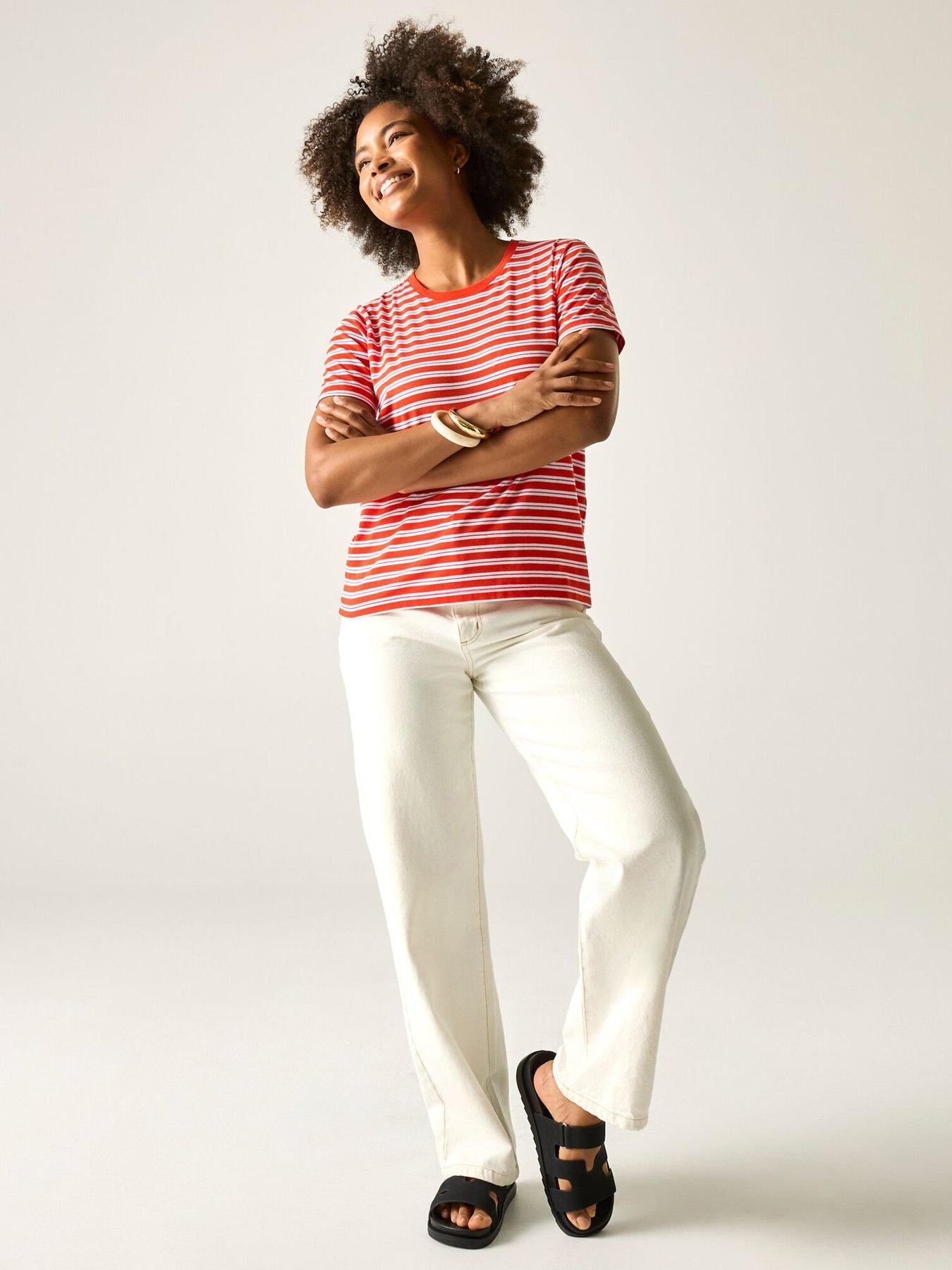 Image 3 of 7 of Regatta Womens Bayletta T-Shirt - Orange