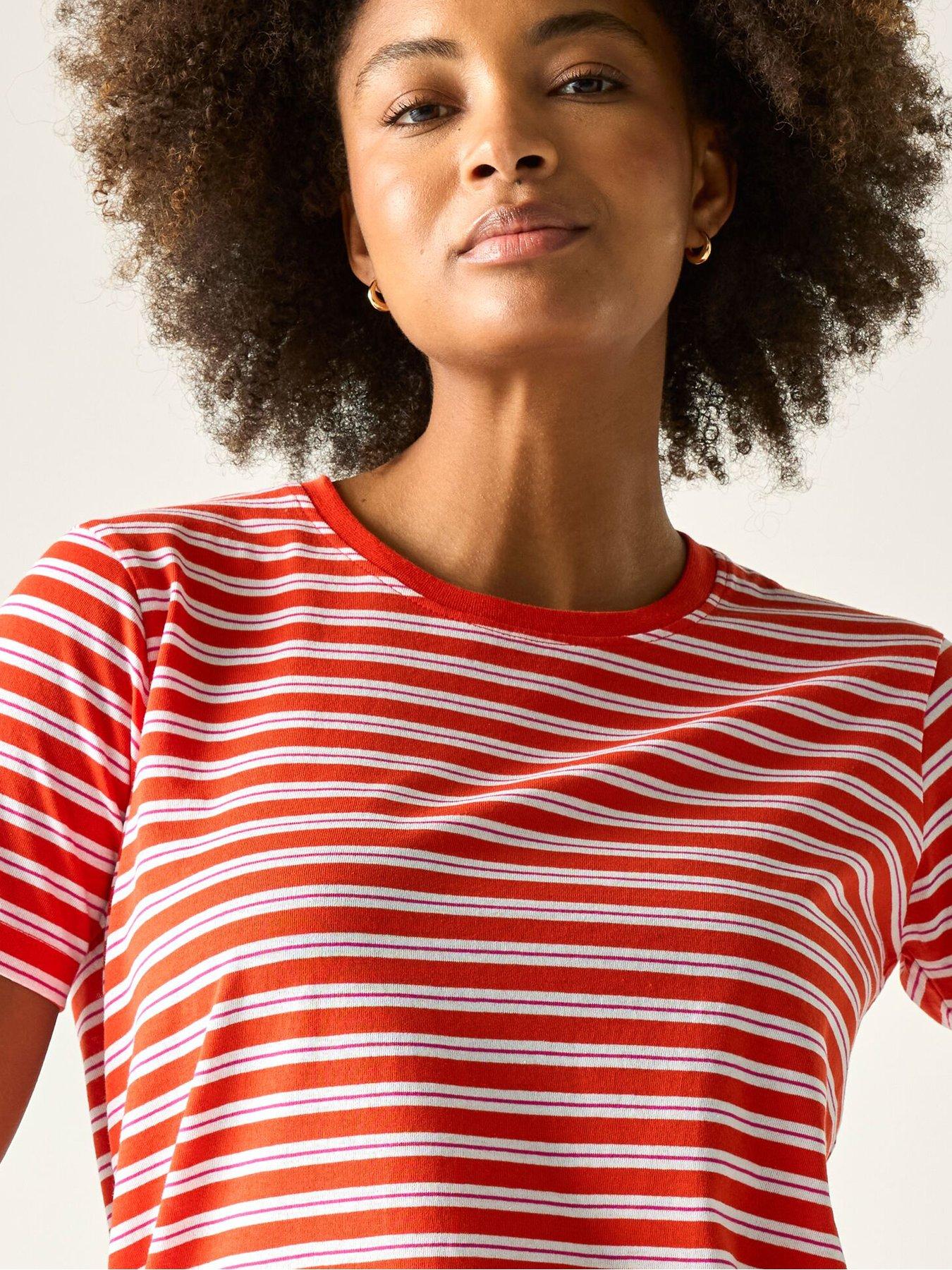 Image 5 of 7 of Regatta Womens Bayletta T-Shirt - Orange