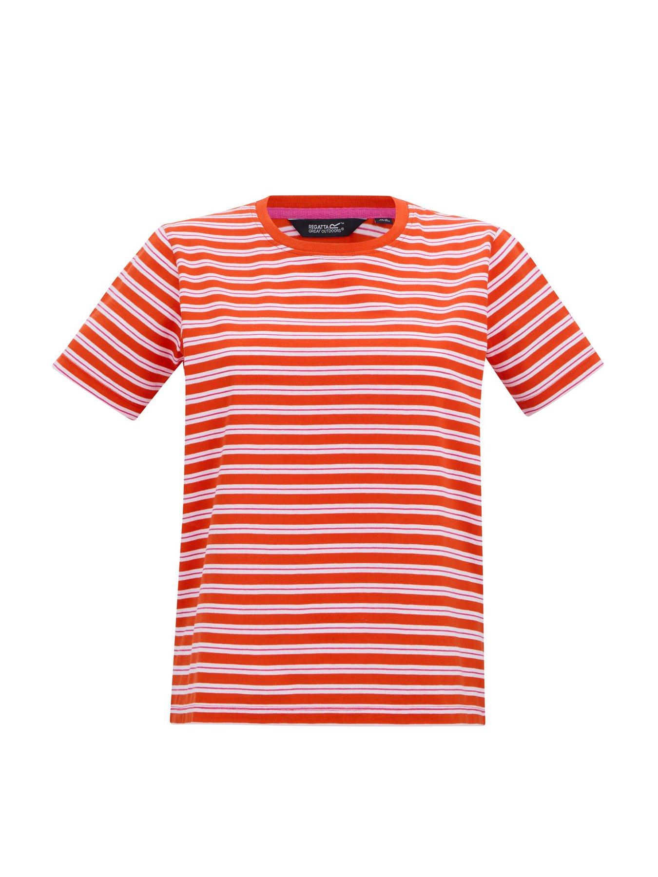 Image 7 of 7 of Regatta Womens Bayletta T-Shirt - Orange