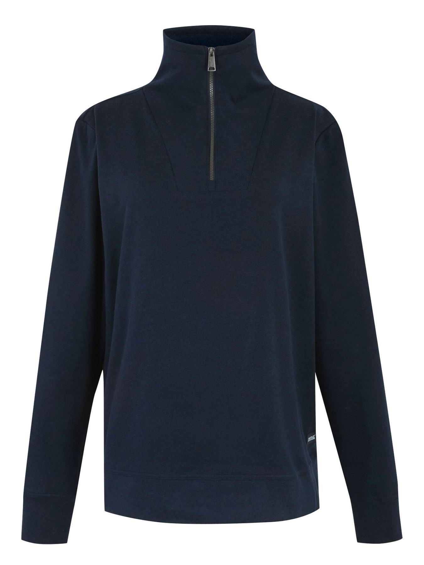 regatta-womens-demmi-12-zip-fleece-navydetail