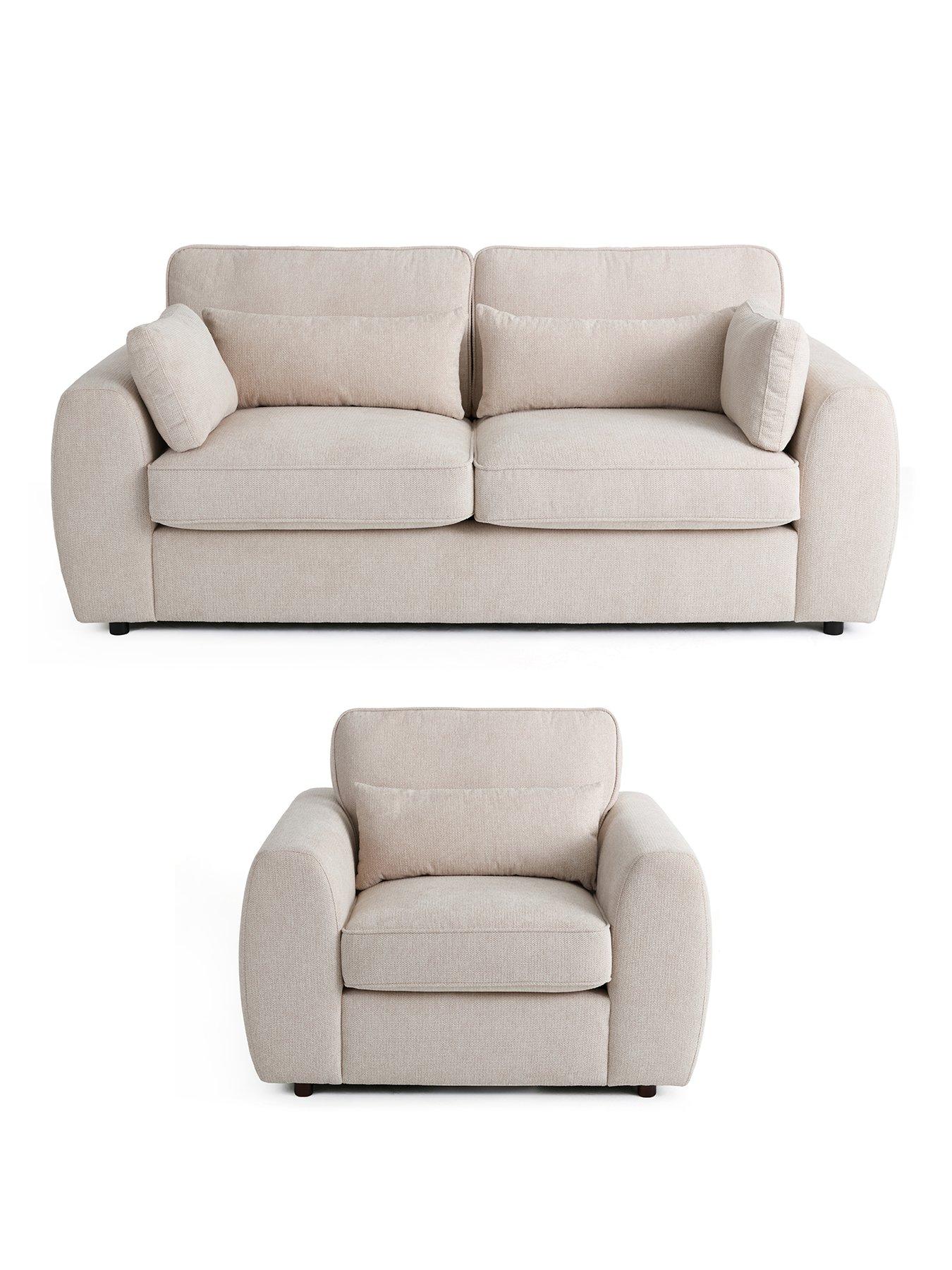 Image 2 of 7 of The Very Collection Carinne 3 Seater + Chair