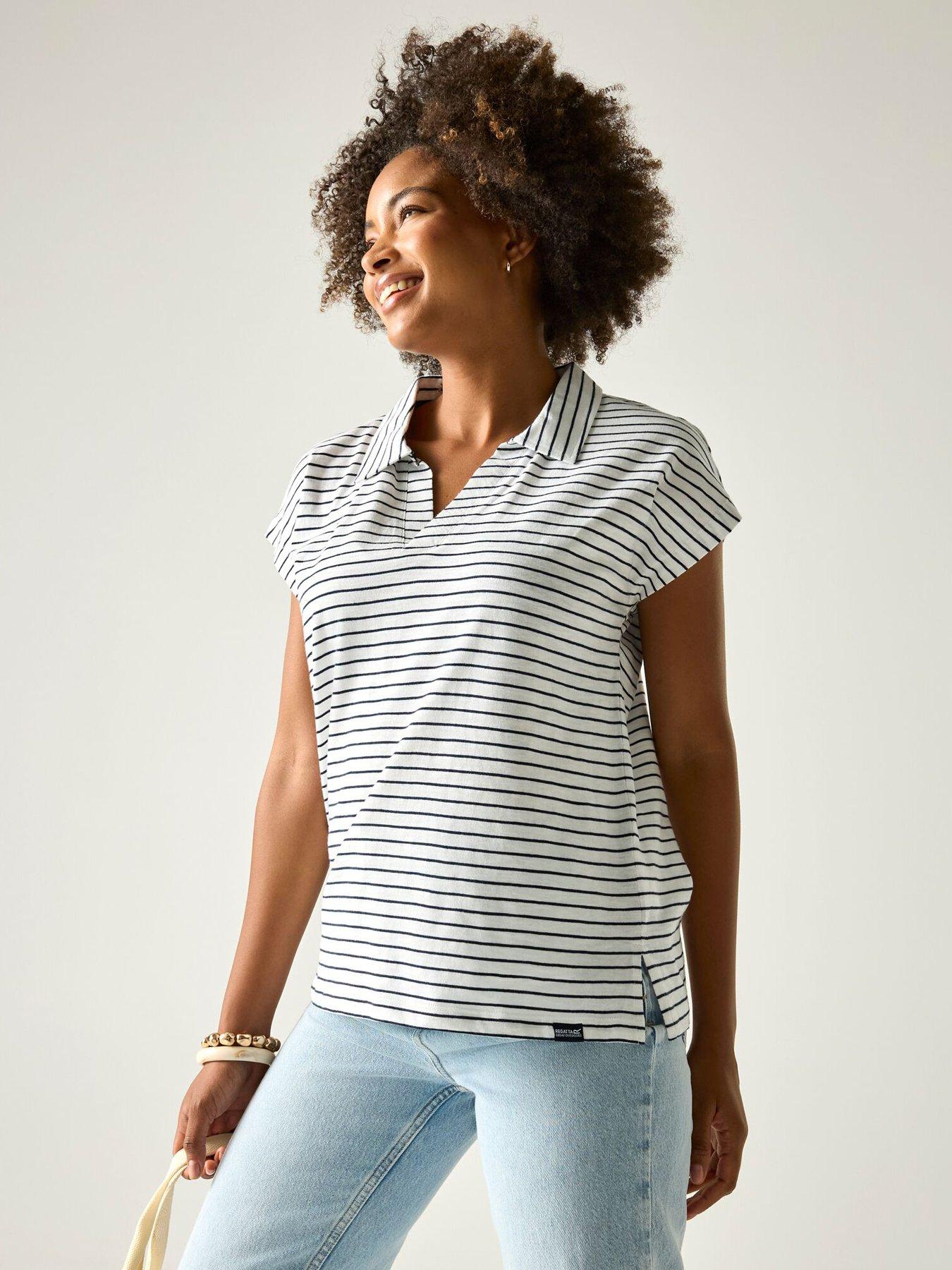 Image 1 of 7 of Regatta Womens Lorana T-Shirt - White