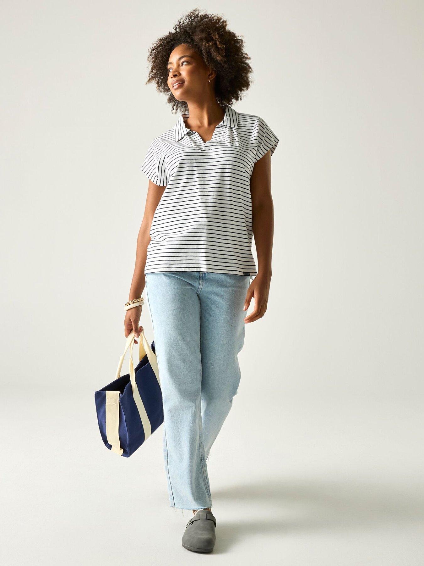 Image 3 of 7 of Regatta Womens Lorana T-Shirt - White