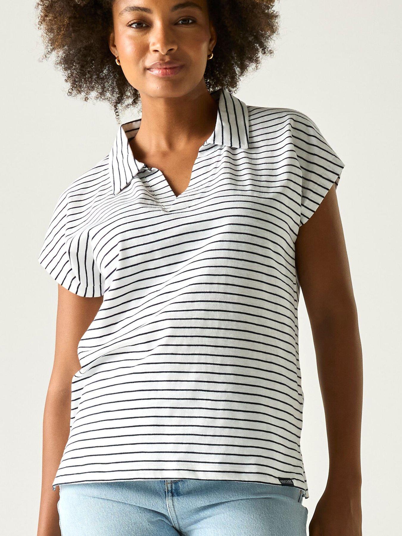 Image 6 of 7 of Regatta Womens Lorana T-Shirt - White
