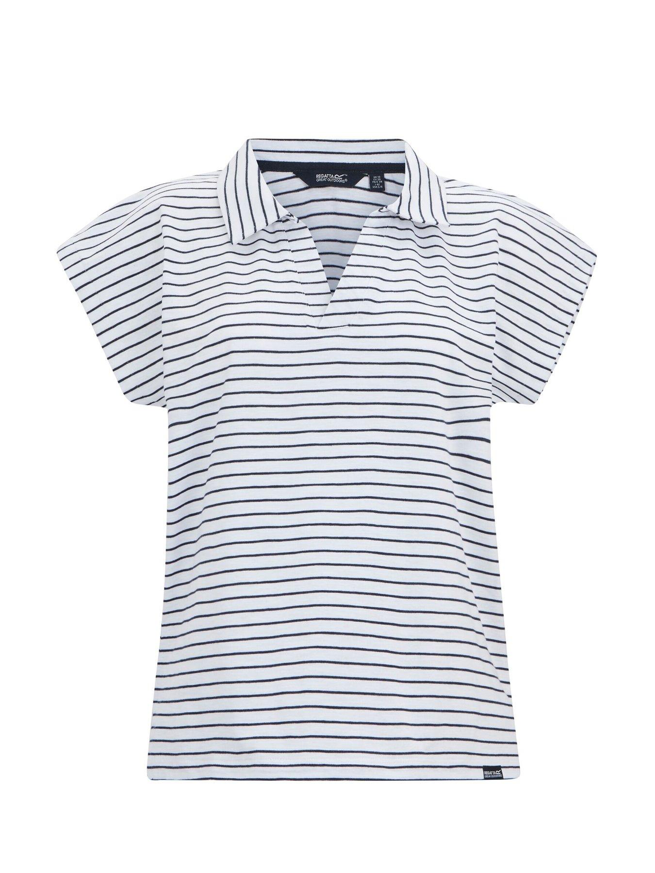Image 7 of 7 of Regatta Womens Lorana T-Shirt - White