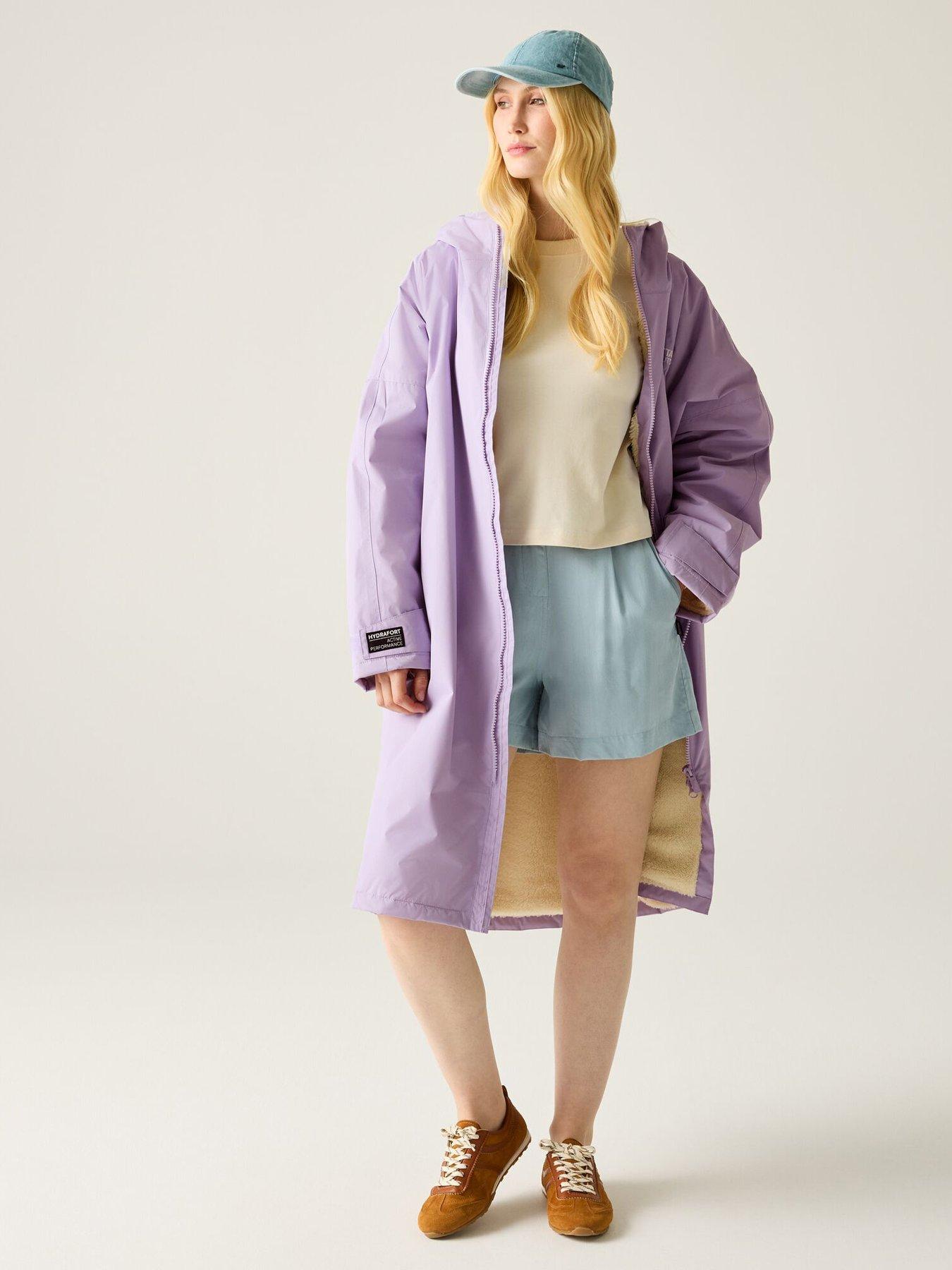 Image 1 of 7 of Regatta Womens Waterproof Robe - Pink