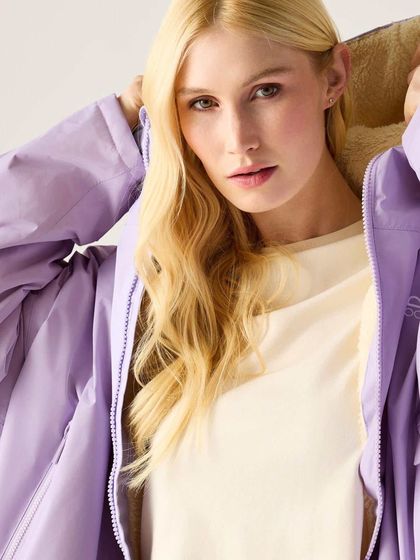 Image 4 of 7 of Regatta Womens Waterproof Robe - Pink