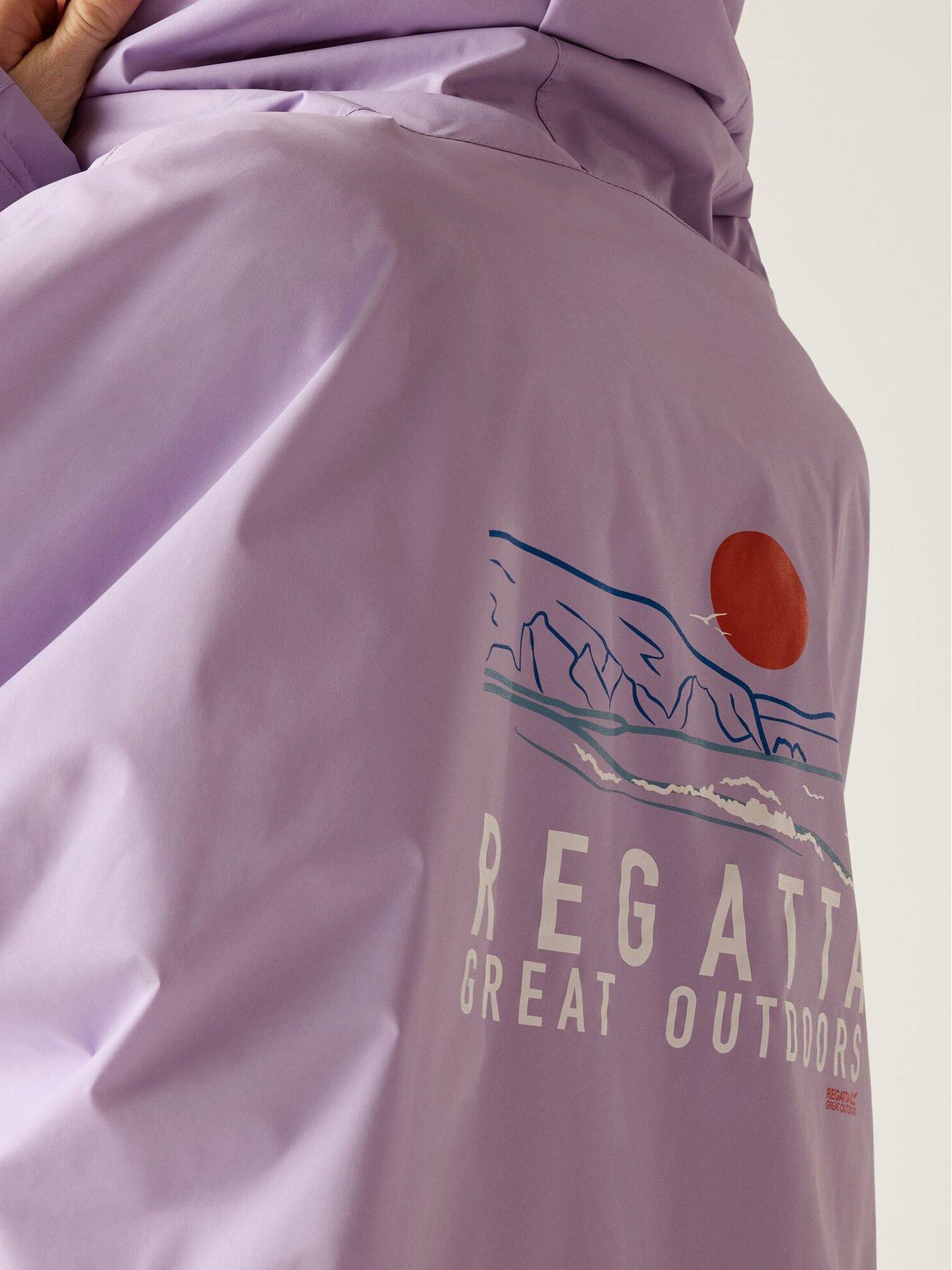 Image 7 of 7 of Regatta Womens Waterproof Robe - Pink