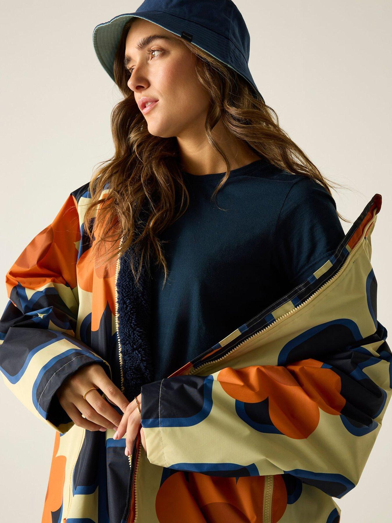 regatta-womens-orla-keily-changing-robe-orangeback