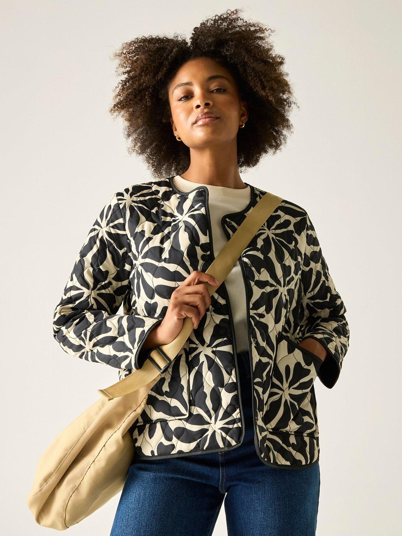 Image 1 of 7 of Regatta Womens Mira Quilted Jacket - Black