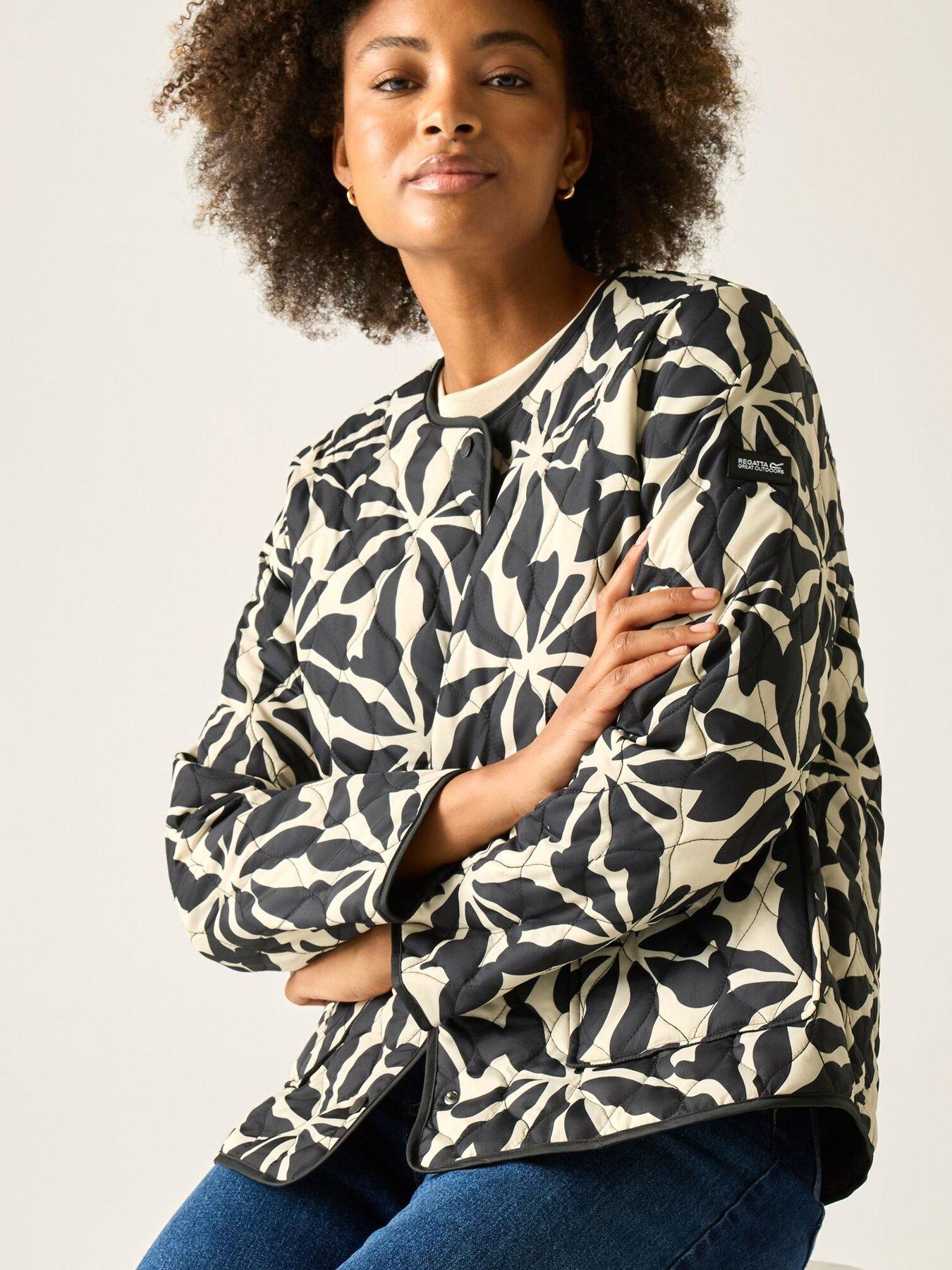Image 6 of 7 of Regatta Womens Mira Quilted Jacket - Black
