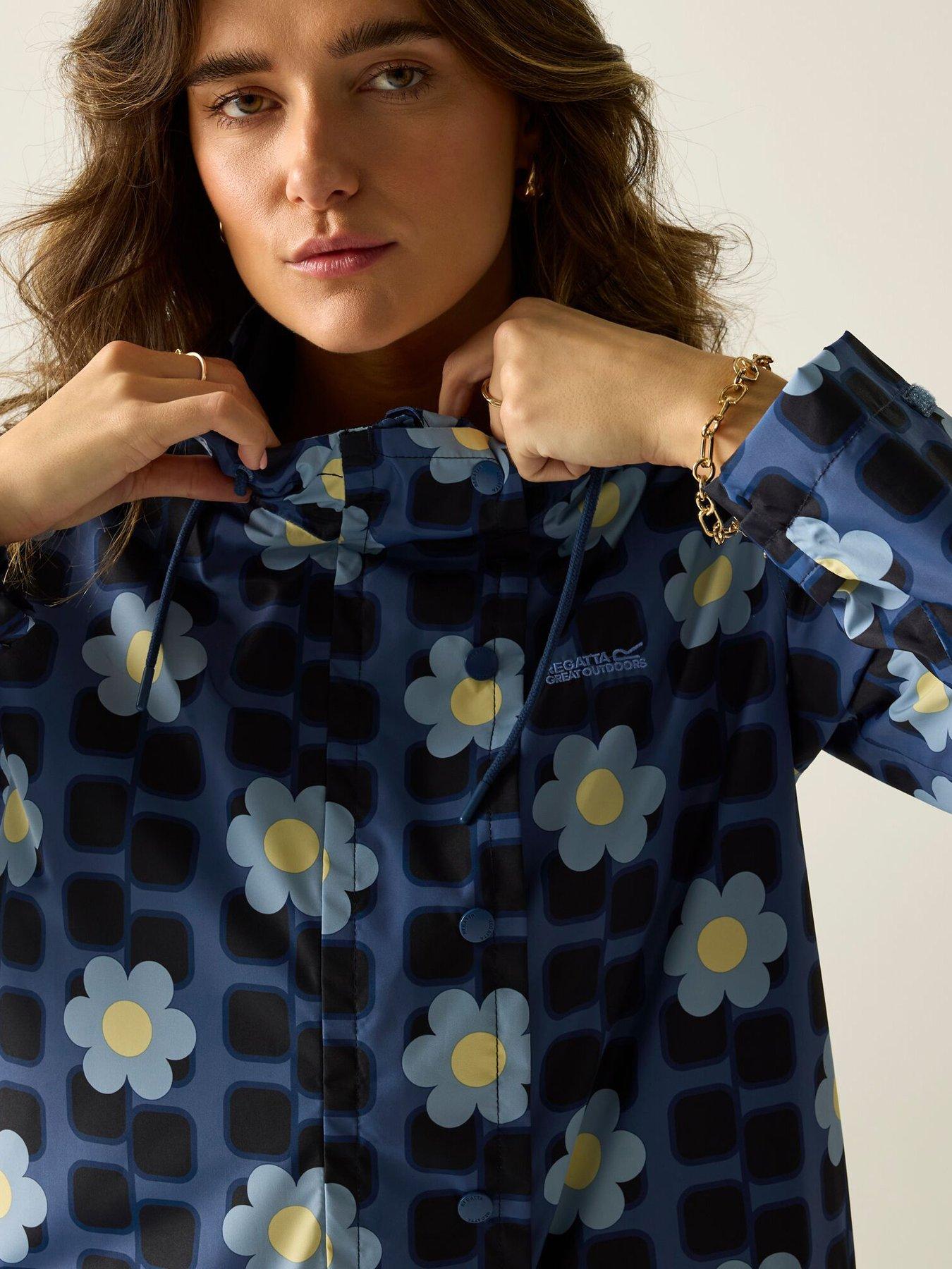 regatta-womens-orla-keily-longer-waterproof-jacket-bluedetail