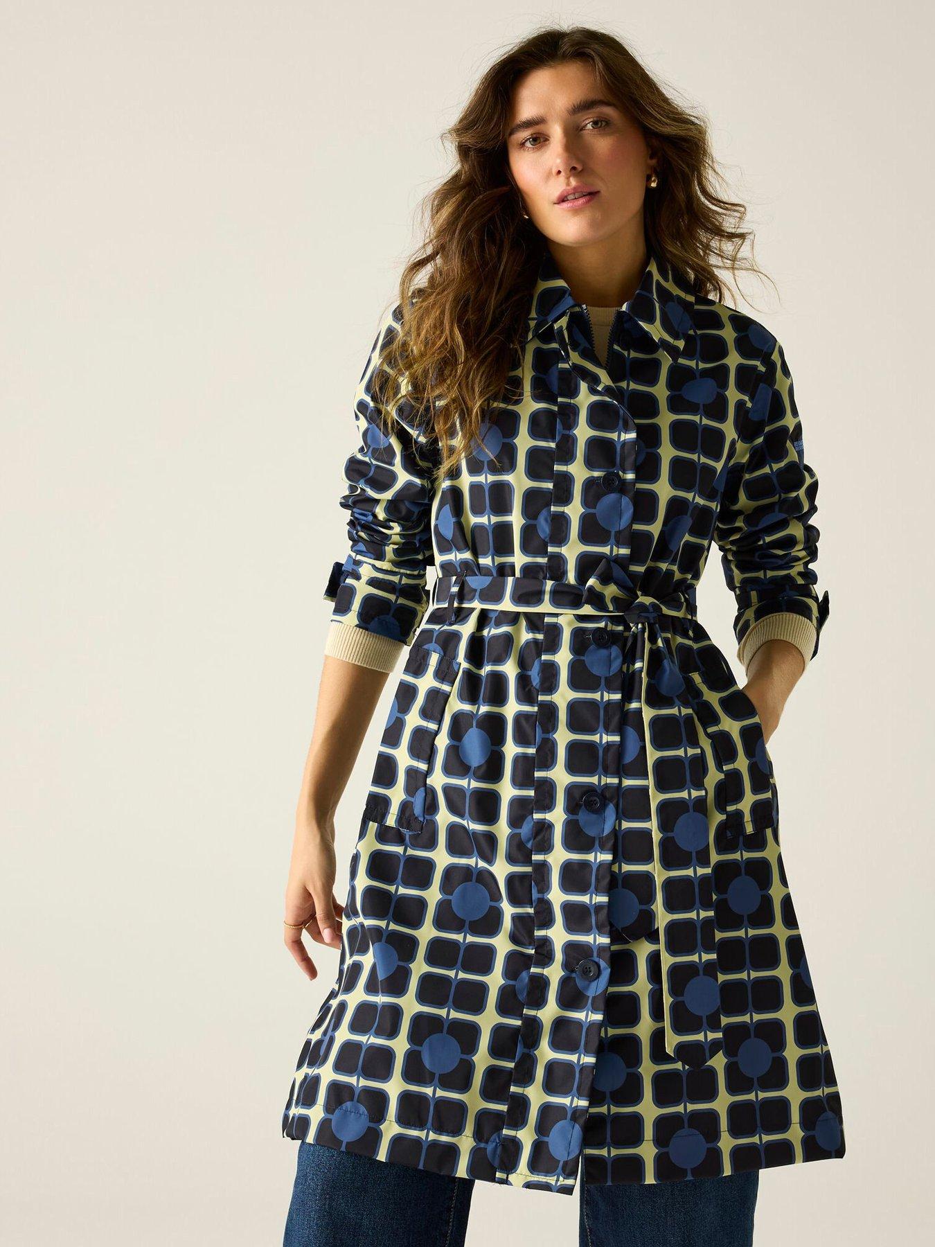 regatta-womens-orla-keily-trench-coat-bluefront