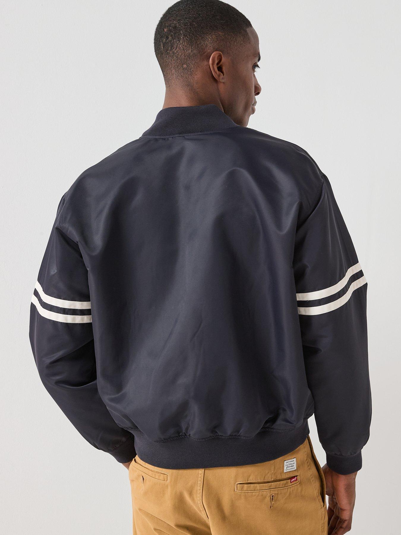 Image 2 of 4 of Lacoste Premium Bomber Jacket - Navy