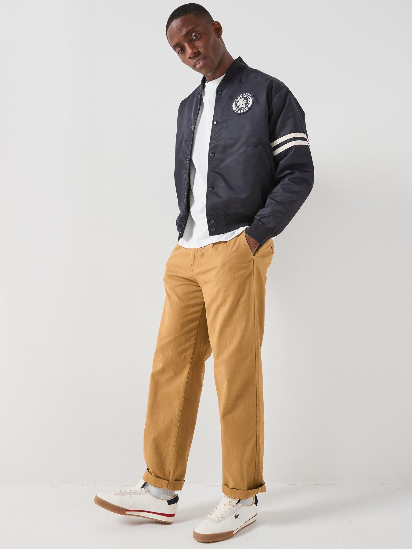 Image 3 of 4 of Lacoste Premium Bomber Jacket - Navy