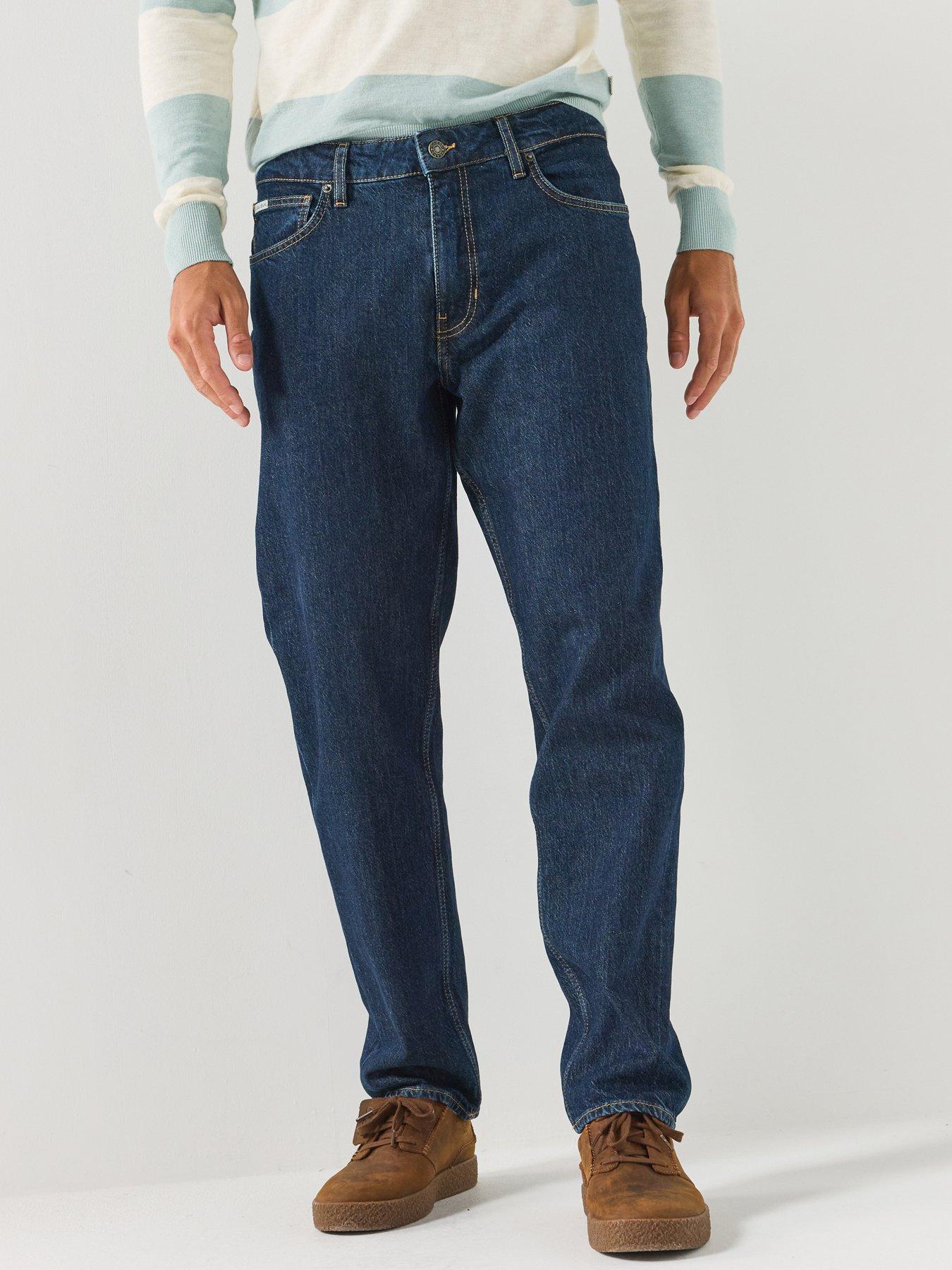 Guess Jeans G15 Relaxed Fit Tapered Jeans - Blue