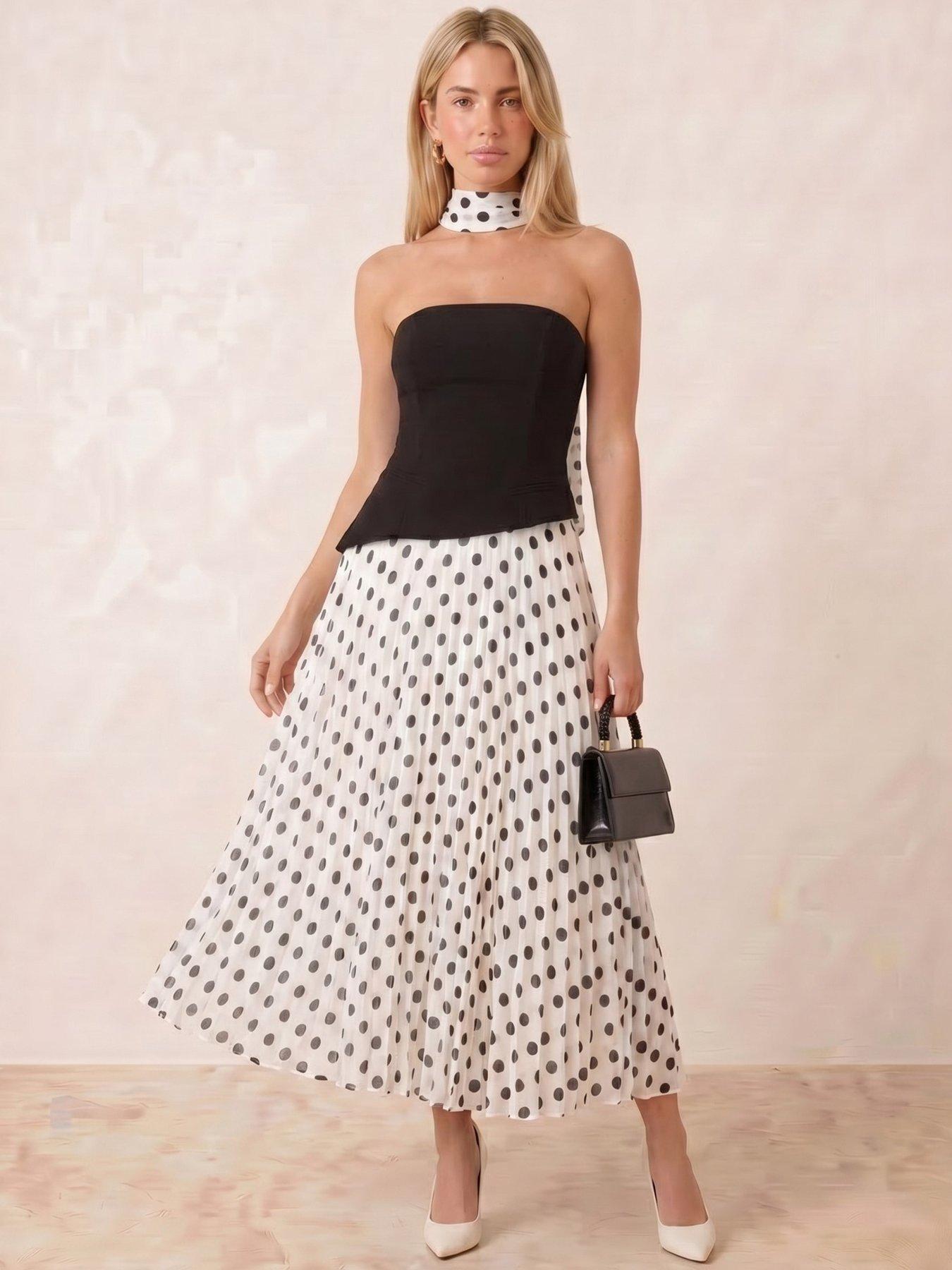 style-cheat-bandeau-pleat-dress-black