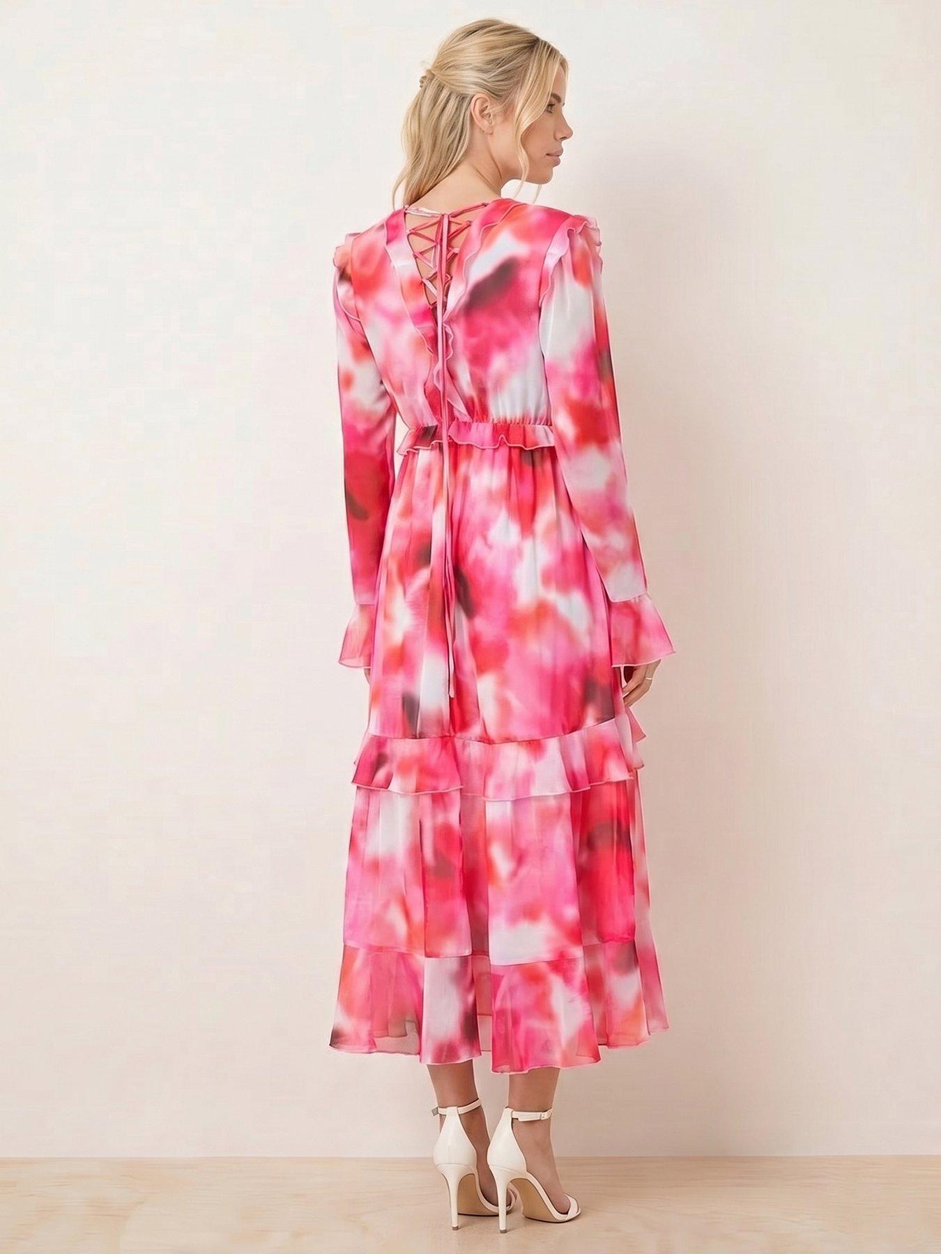 style-cheat-birdie-long-sleeve-midi-dress-pinkstillFront