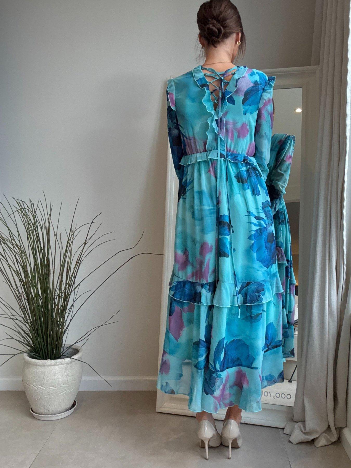 style-cheat-birdie-long-sleeve-midi-dress-bluestillFront
