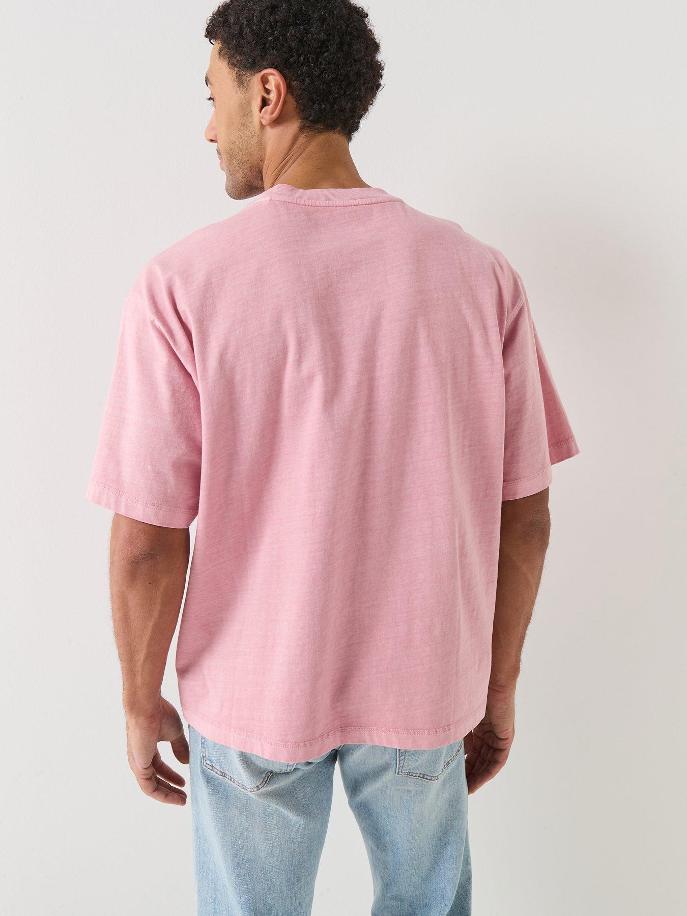 Image 2 of 5 of Guess Jeans Short Sleeve Boxy Cropped T-Shirt - Purple