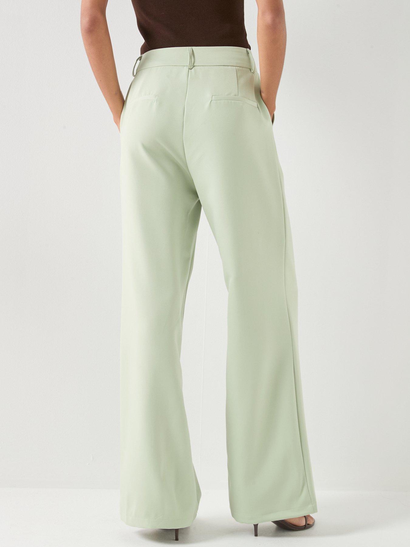 style-cheat-tailored-wide-leg-trouser-greenstillFront