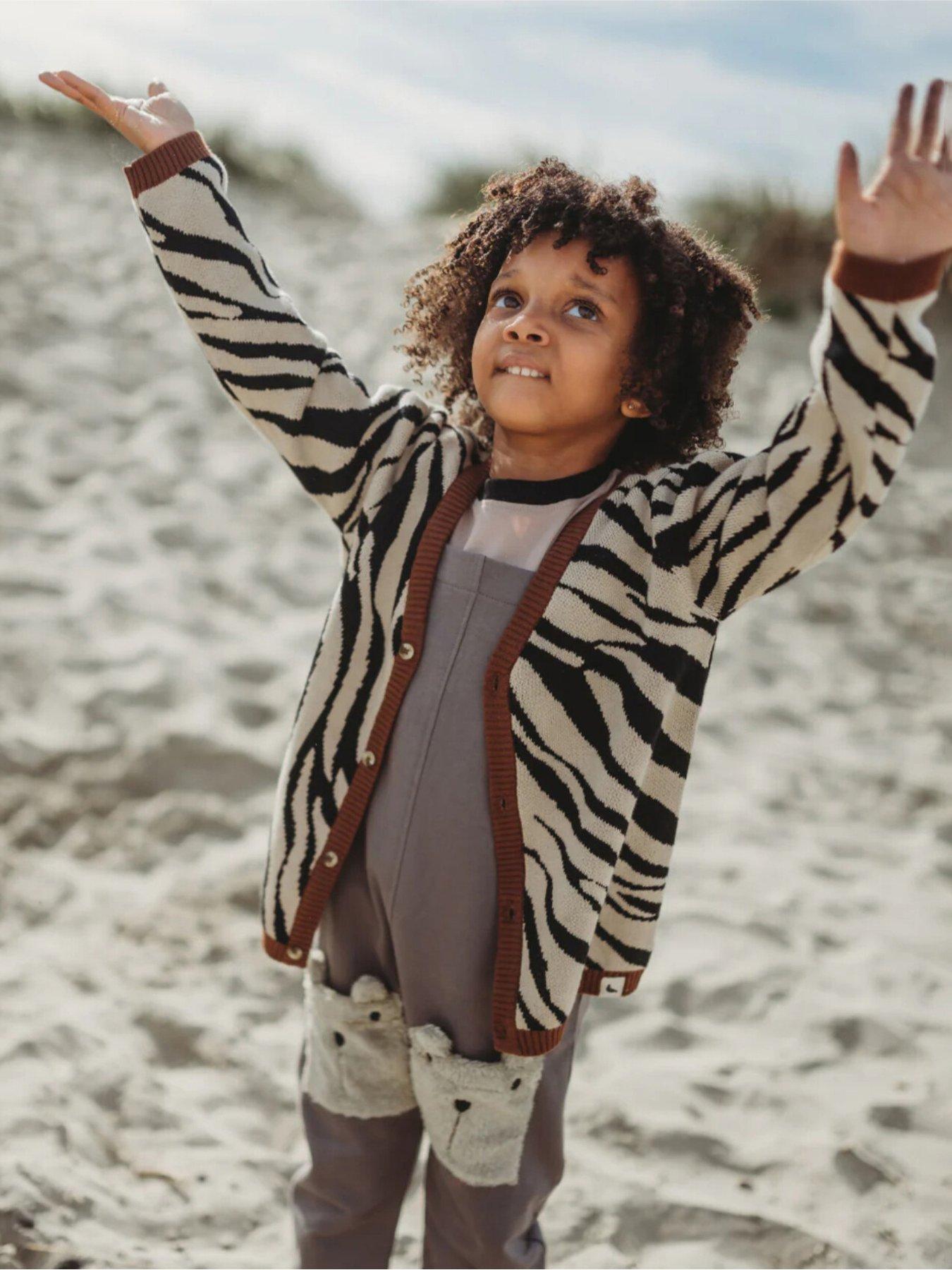 turtledove-london-kids-cotton-zebra-cardigan-multi
