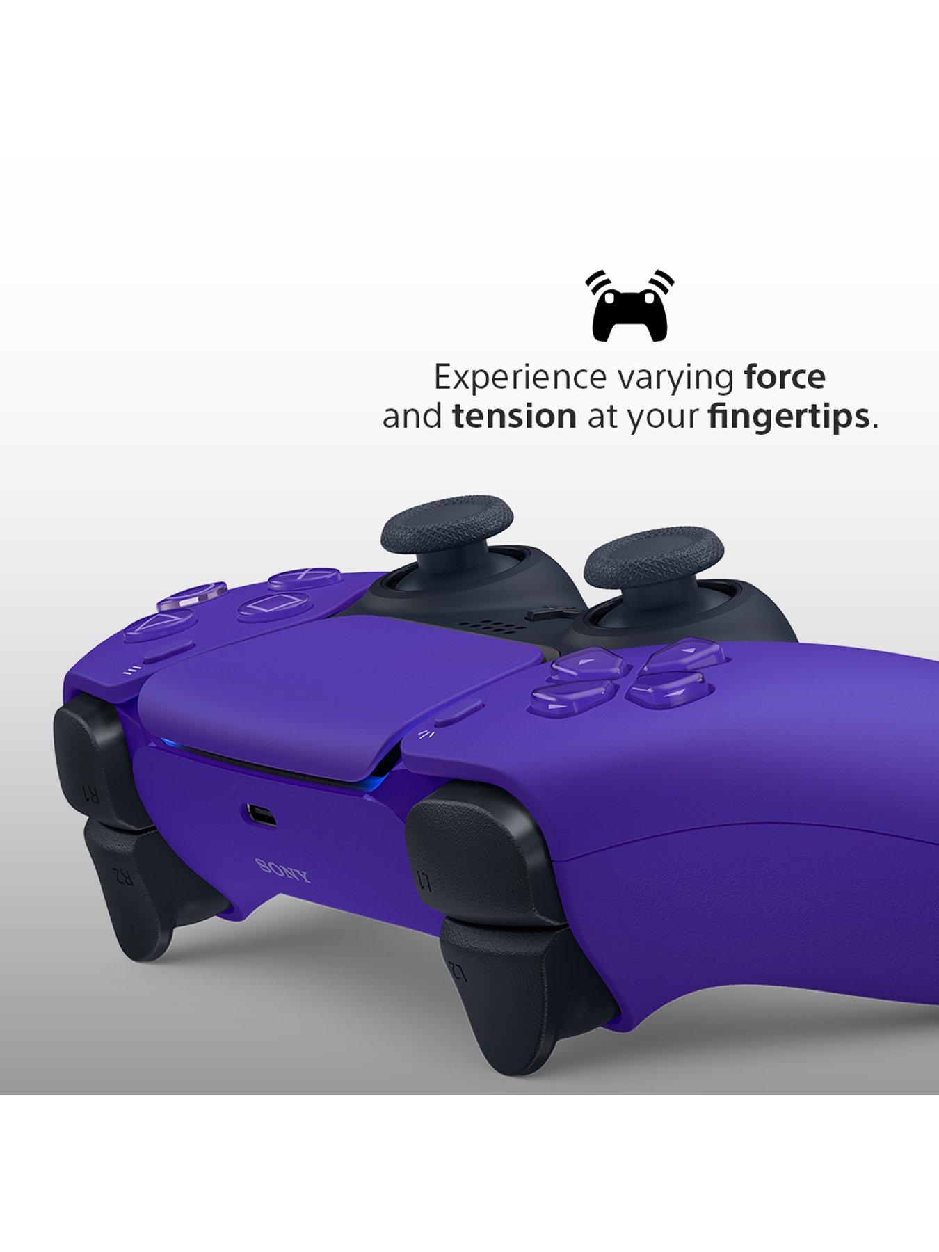 Image 3 of 8 of Playstation PlayStation&reg;5 DualSense&reg; Wireless Controller &ndash; Galactic Purple &ndash; For PS5, PC, Mac &amp; Mobile