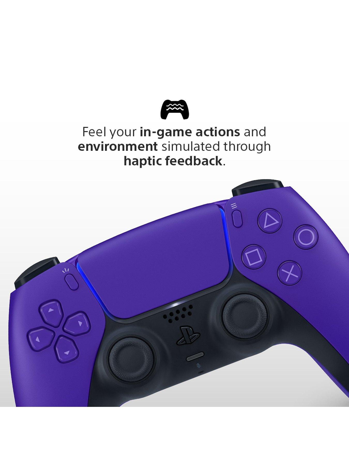 Image 4 of 8 of Playstation PlayStation&reg;5 DualSense&reg; Wireless Controller &ndash; Galactic Purple &ndash; For PS5, PC, Mac &amp; Mobile