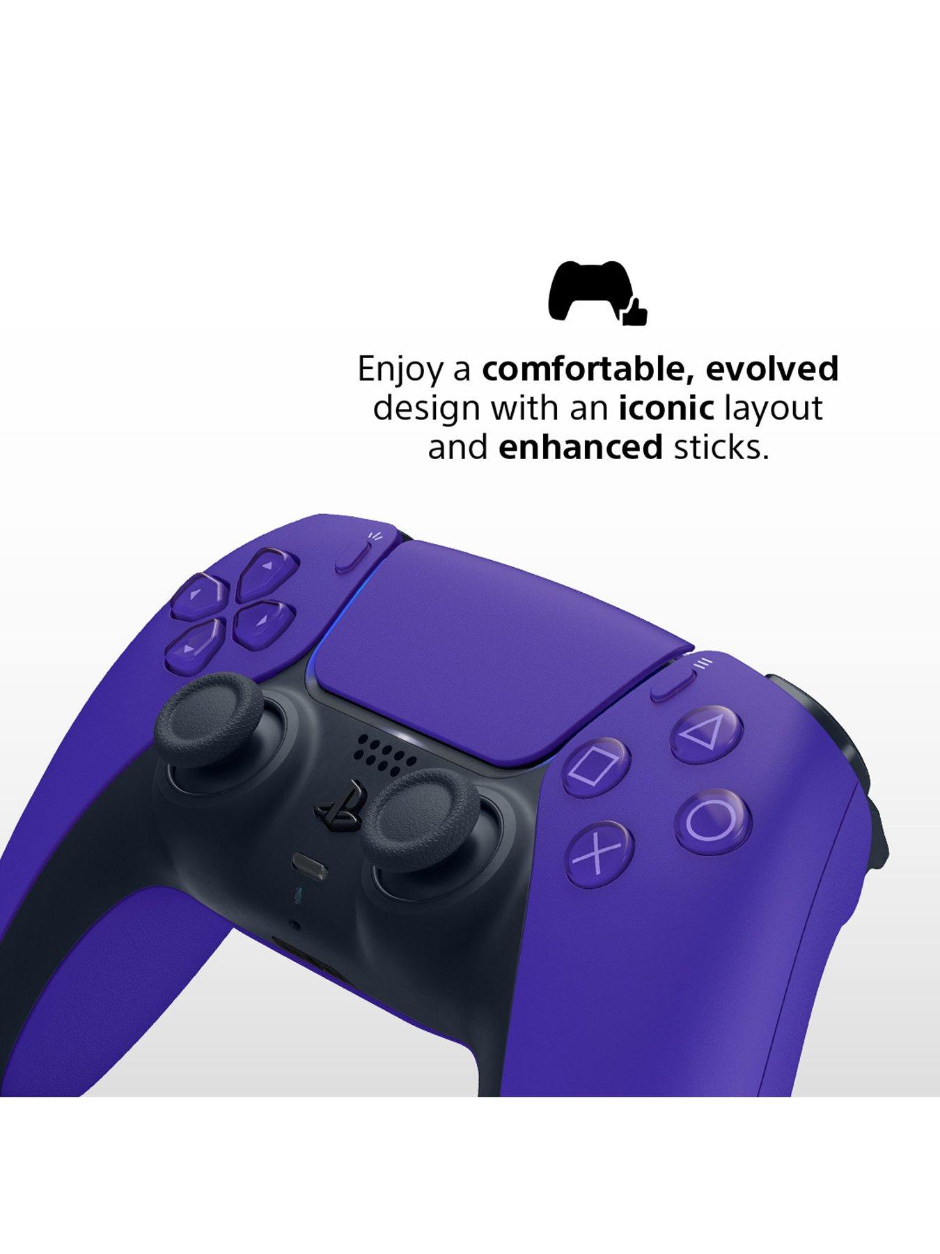 Image 6 of 8 of Playstation PlayStation&reg;5 DualSense&reg; Wireless Controller &ndash; Galactic Purple &ndash; For PS5, PC, Mac &amp; Mobile