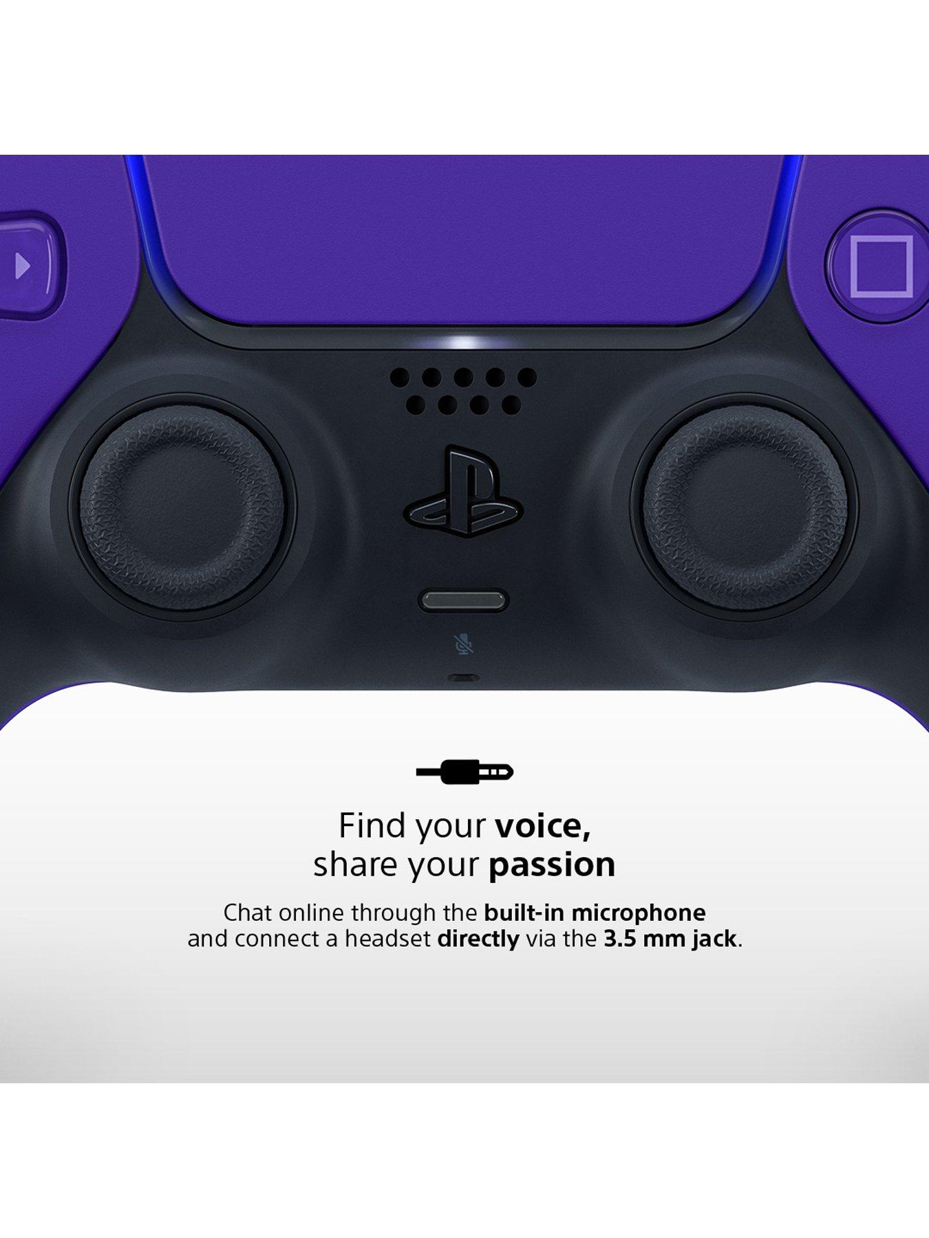 Image 7 of 8 of Playstation PlayStation&reg;5 DualSense&reg; Wireless Controller &ndash; Galactic Purple &ndash; For PS5, PC, Mac &amp; Mobile