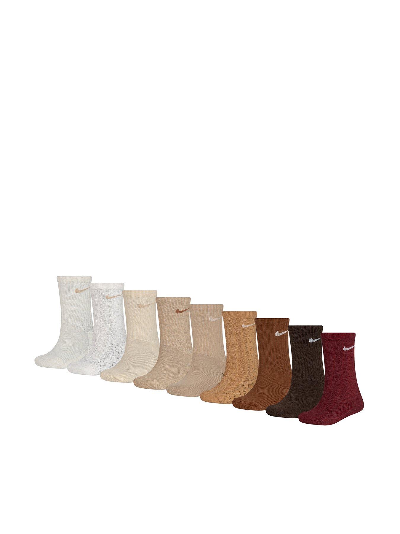 Image 1 of 4 of Nike Kids Unisex 9Pk Holiday Sock Crew Pack Set - Multi