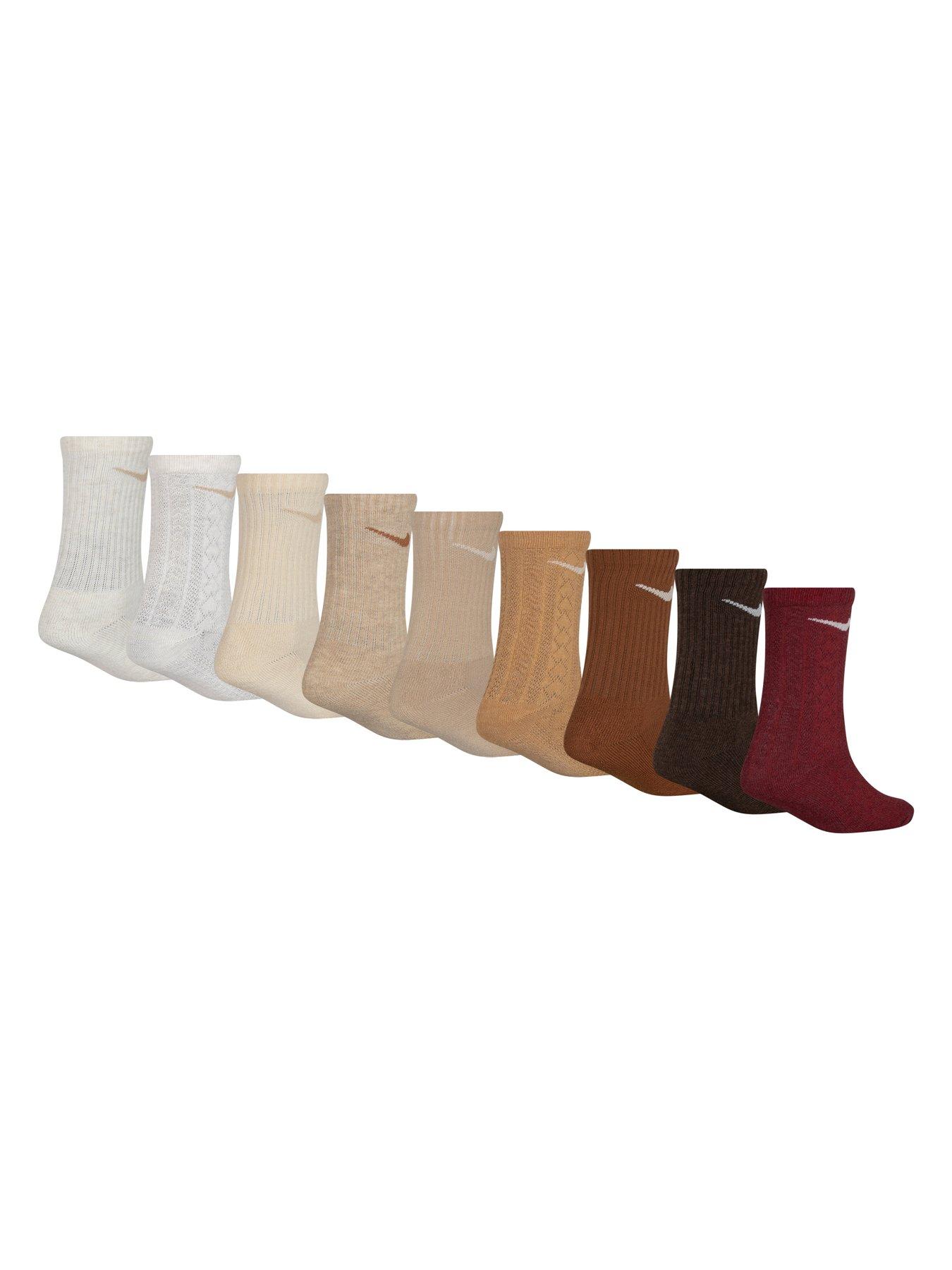 Image 2 of 4 of Nike Kids Unisex 9Pk Holiday Sock Crew Pack Set - Multi