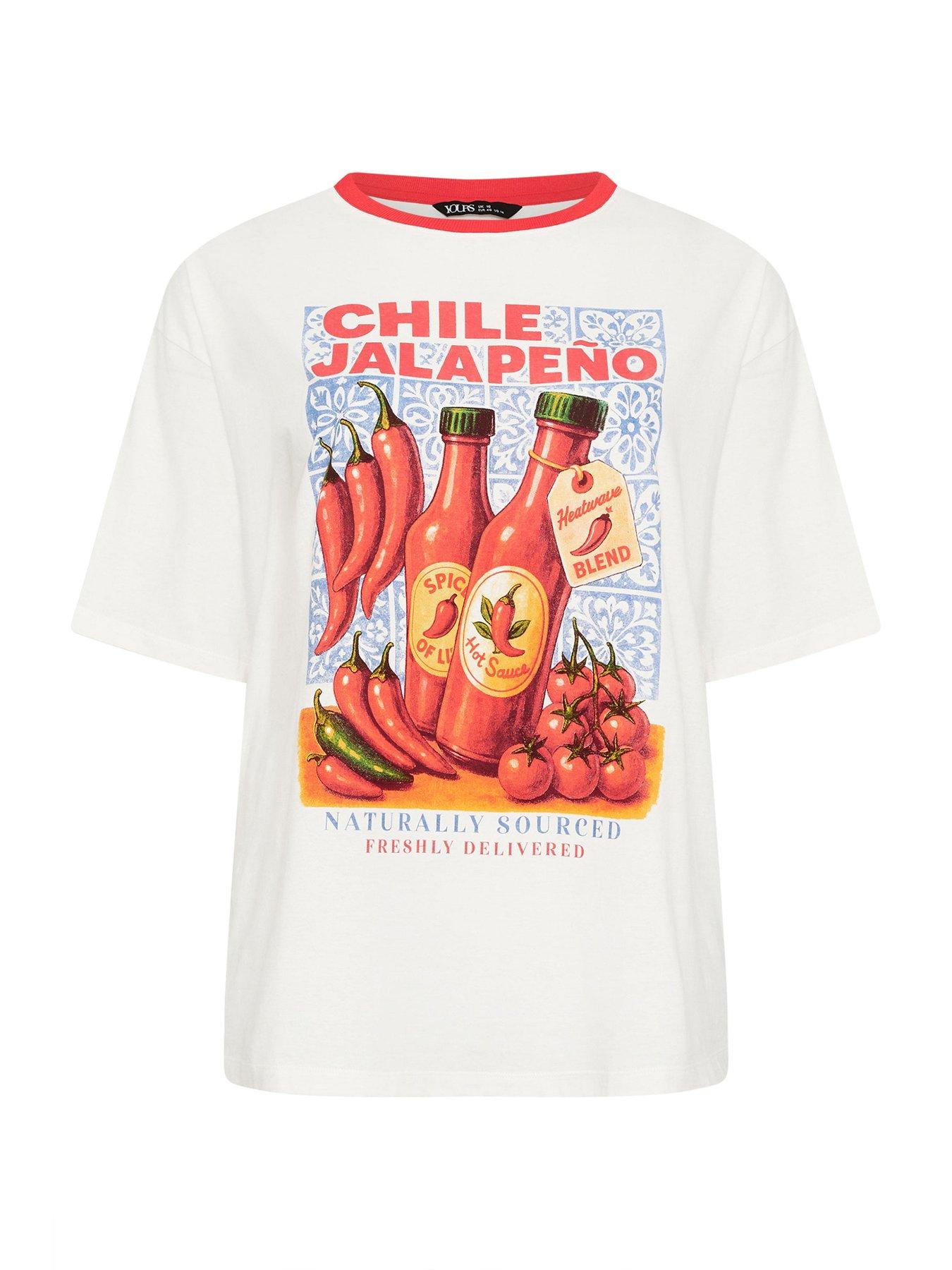 yours-curve-relaxed-placement-sauce-t-shirt-creamdetail