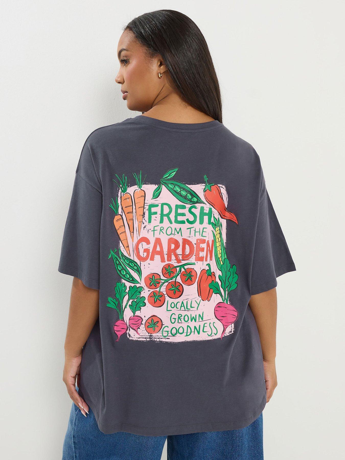 yours-curve-relaxed-placement-garden-t-shirt-greystillFront