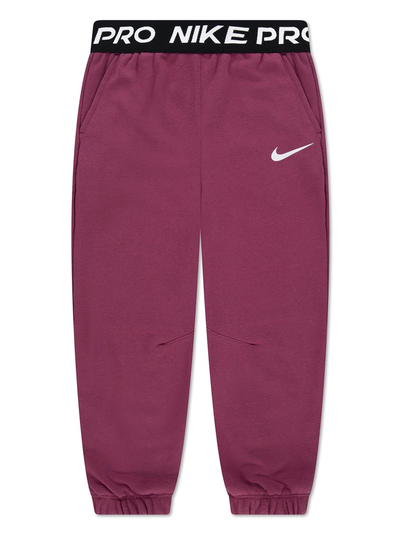 Nike Kids Girls Pro Jogger - Pink