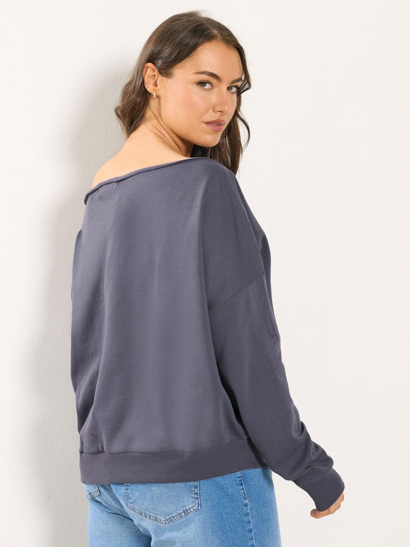 yours-curve-off-the-shoulder-sweatshirt-greystillFront