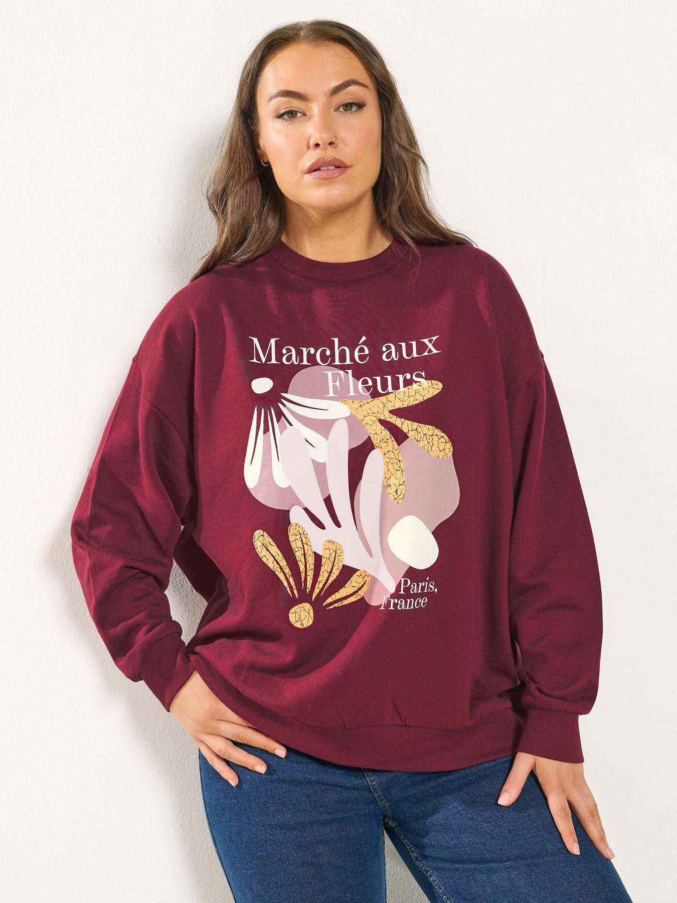 yours-curve-marche-aux-fleurs-slogan-sweatshirt-redoutfit