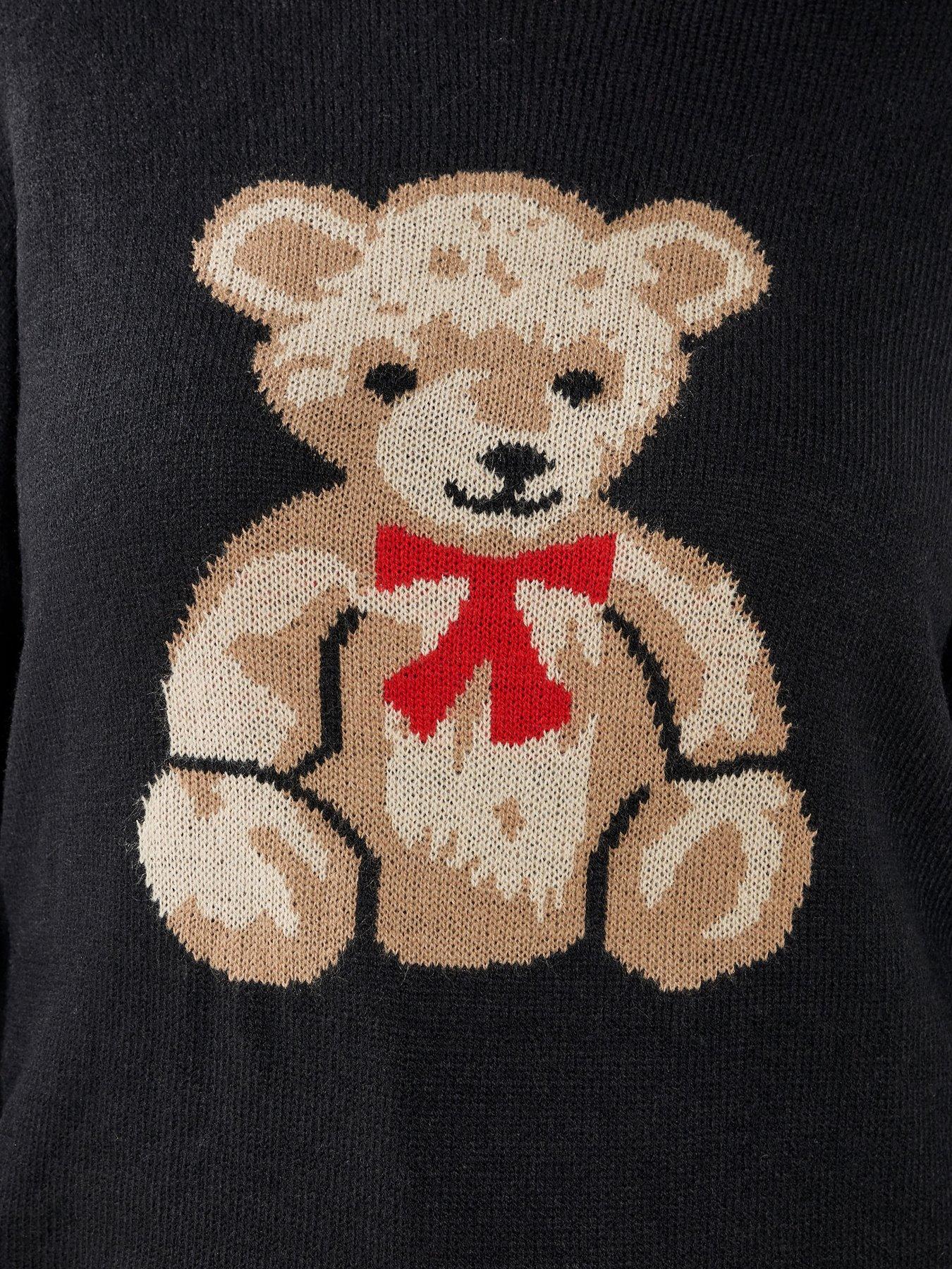 yours-curve-knitted-teddy-jumper-blackoutfit