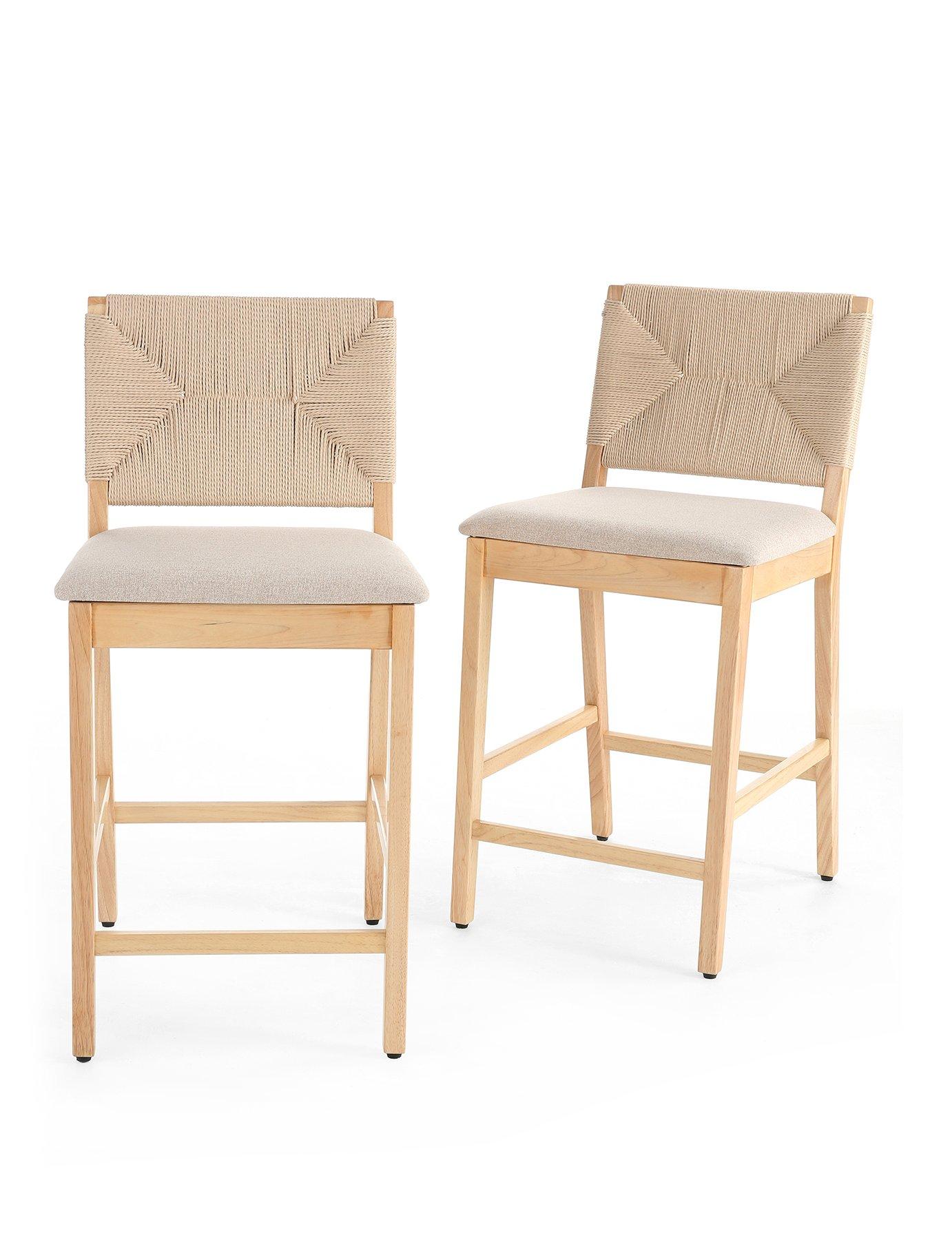 Image 2 of 6 of The Very Collection Harper Pair Of Bar Stools