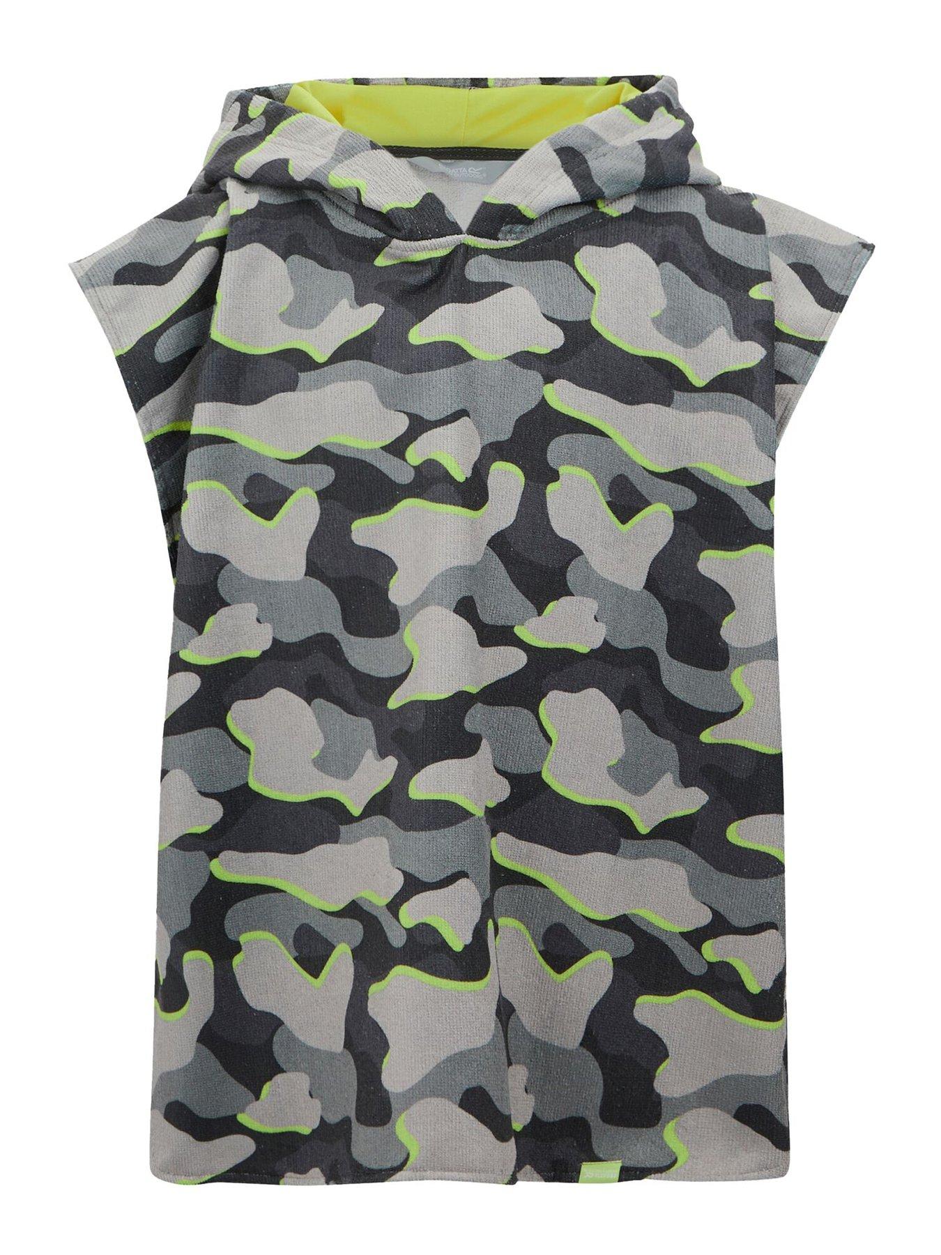 Image 7 of 7 of Regatta Boys Towel Robe - Grey