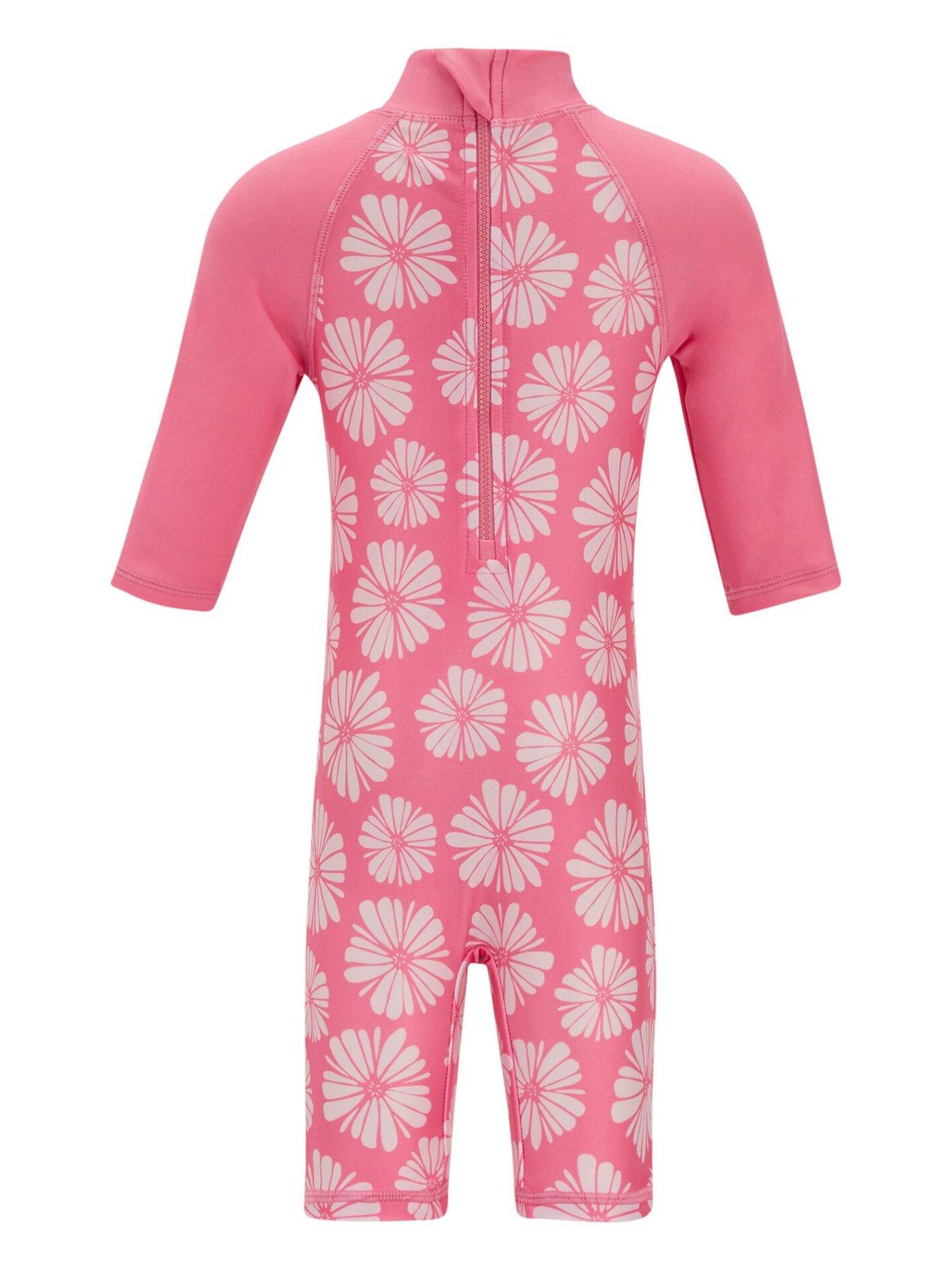 Image 3 of 7 of Regatta Girls Rashsuit - Pink