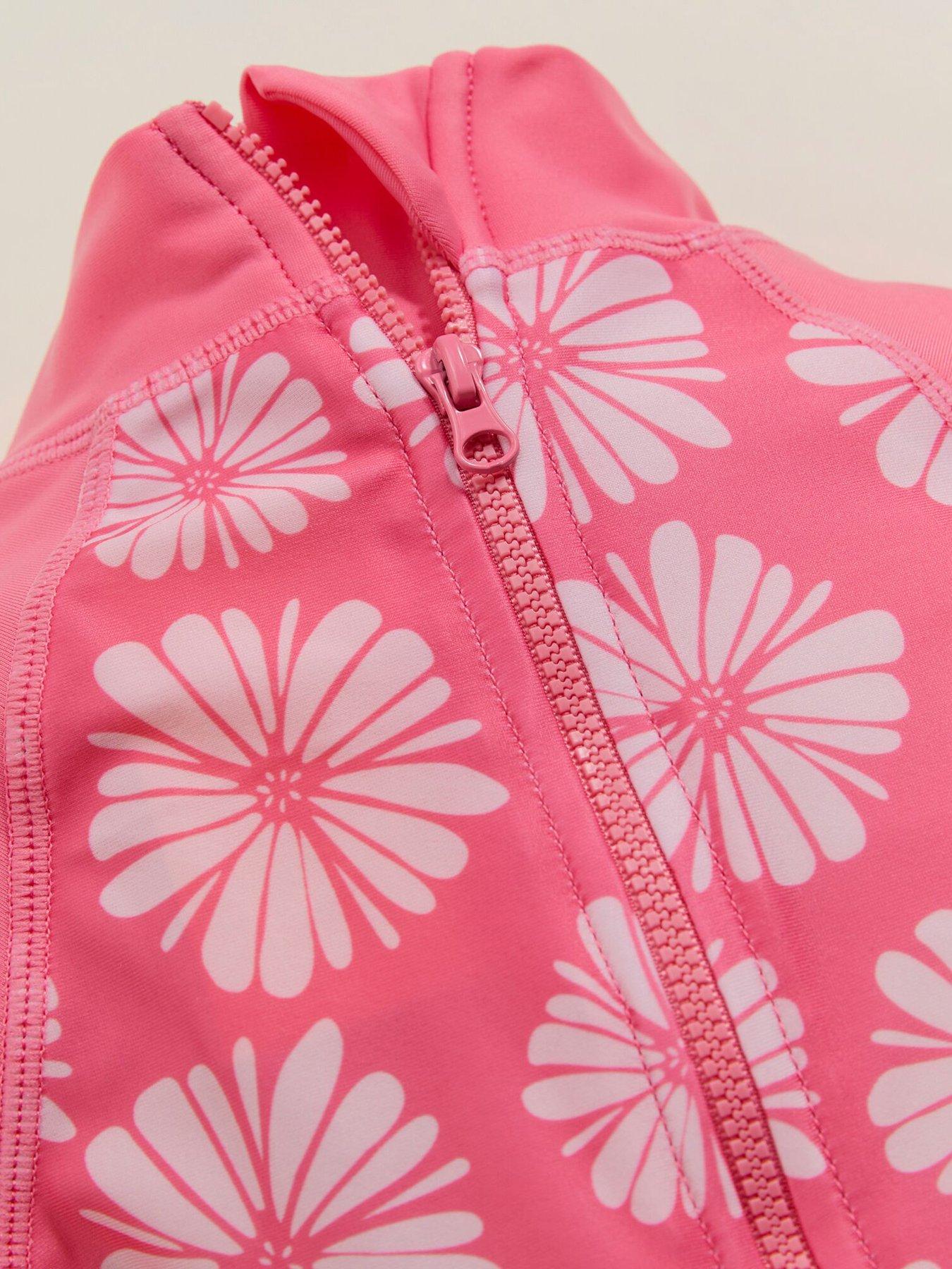 Image 5 of 7 of Regatta Girls Rashsuit - Pink