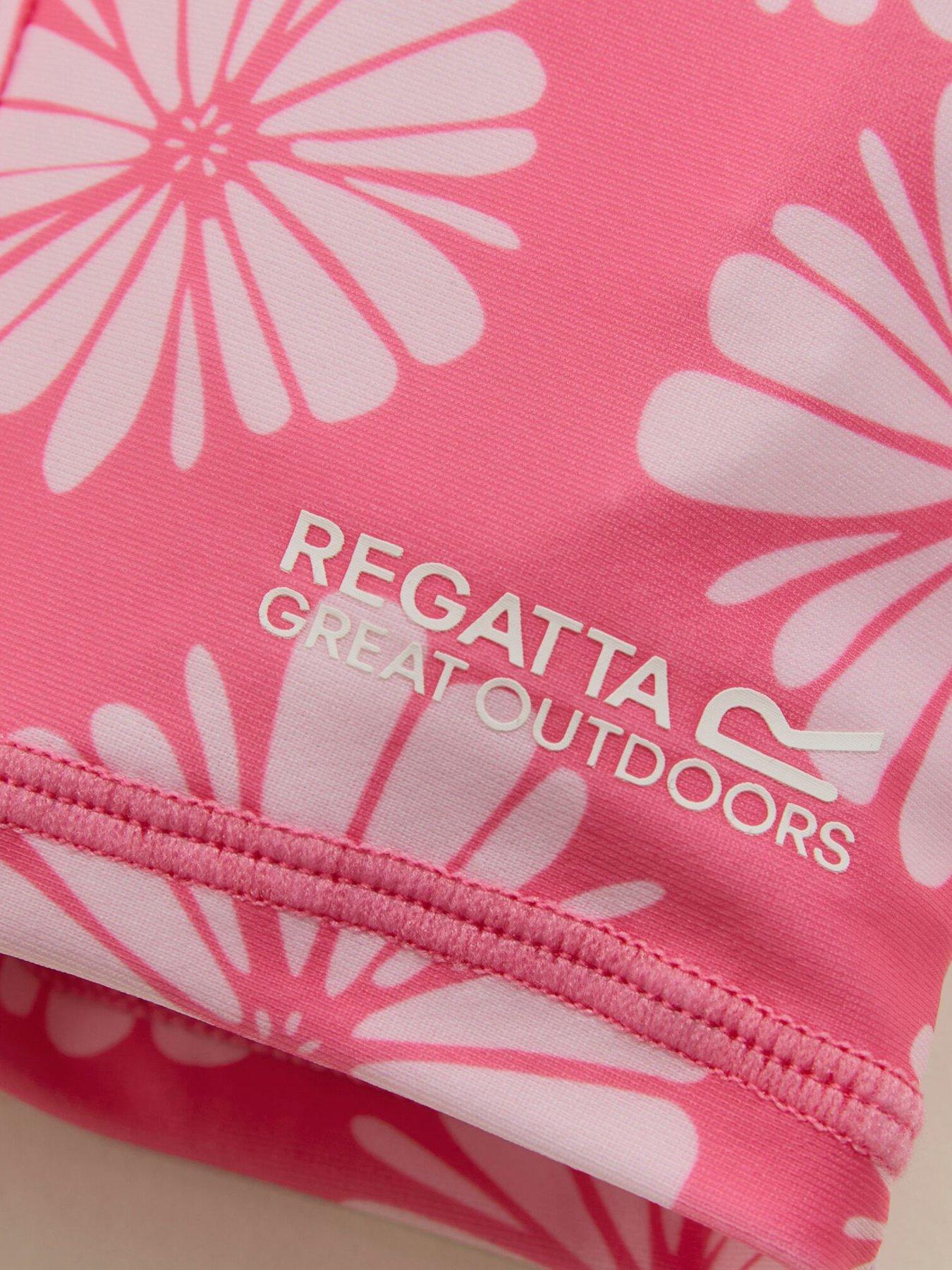 Image 6 of 7 of Regatta Girls Rashsuit - Pink
