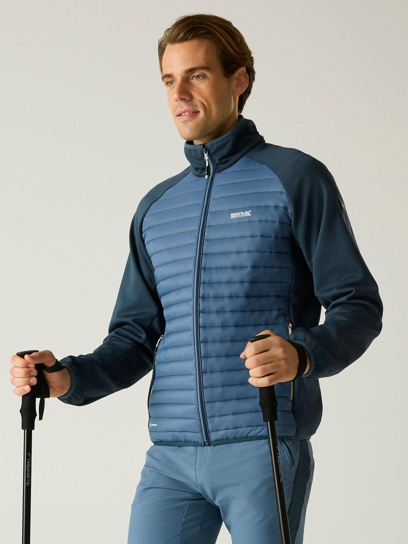 Image 1 of 7 of Regatta Mens Clumber Hybrid Jacket - Blue