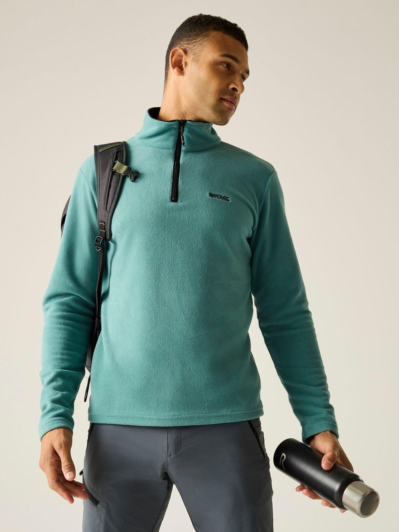 regatta-mens-thompson-fleece-greenfront