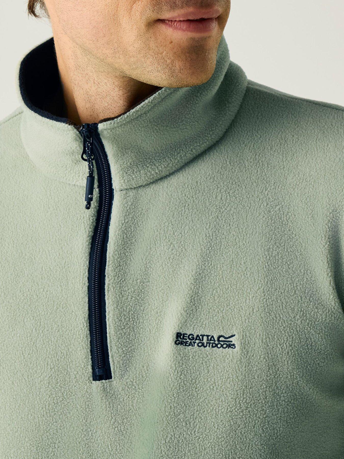 regatta-mens-thompson-fleece-greenoutfit