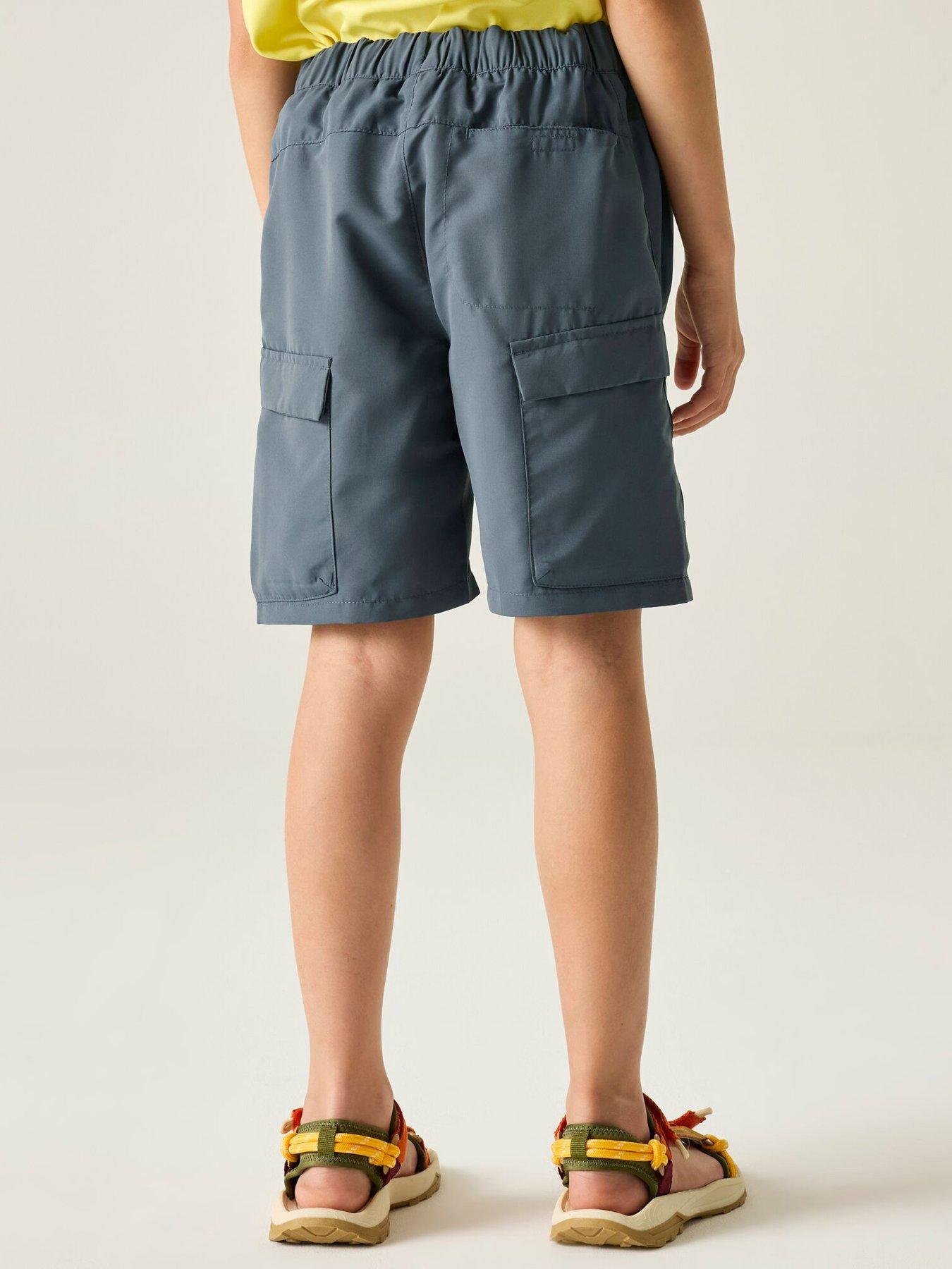 regatta-kids-sorcer-iii-shorts-greystillFront