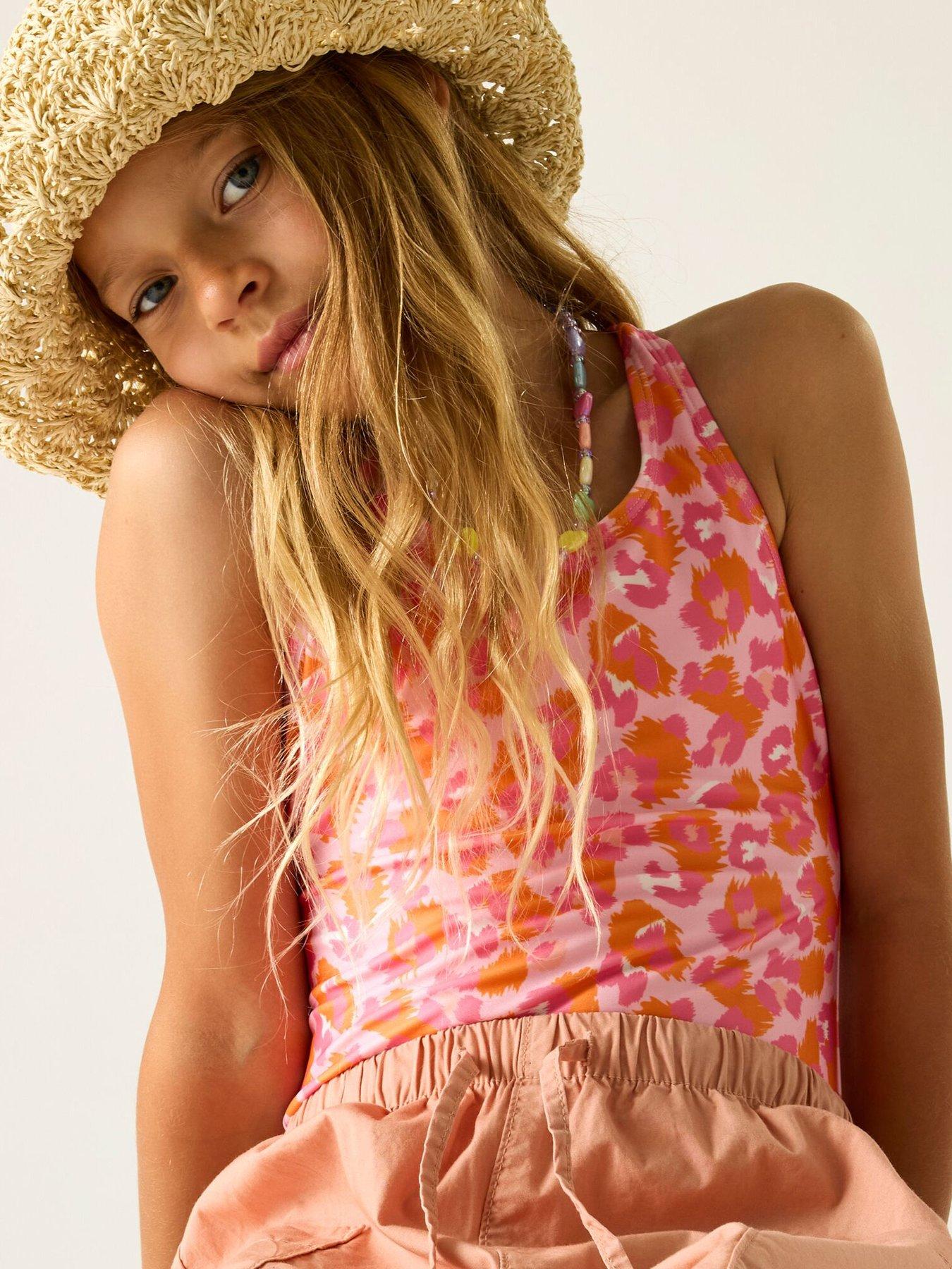 regatta-girls-katrisse-swimsuit-orangeoutfit